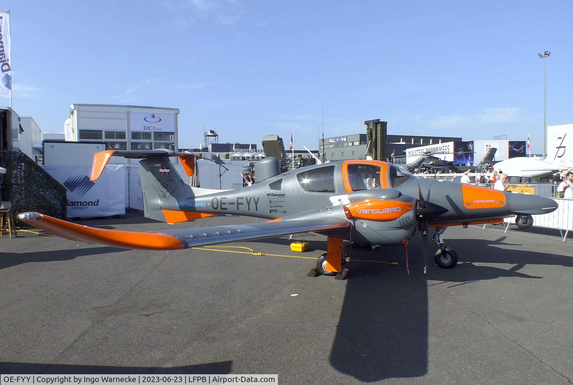 OE-FYY, Diamond DA-62MPP Survey Star C/N 62.224, Diamond DA-62 MPP Vanguard at the Aerosalon 2023, Paris
