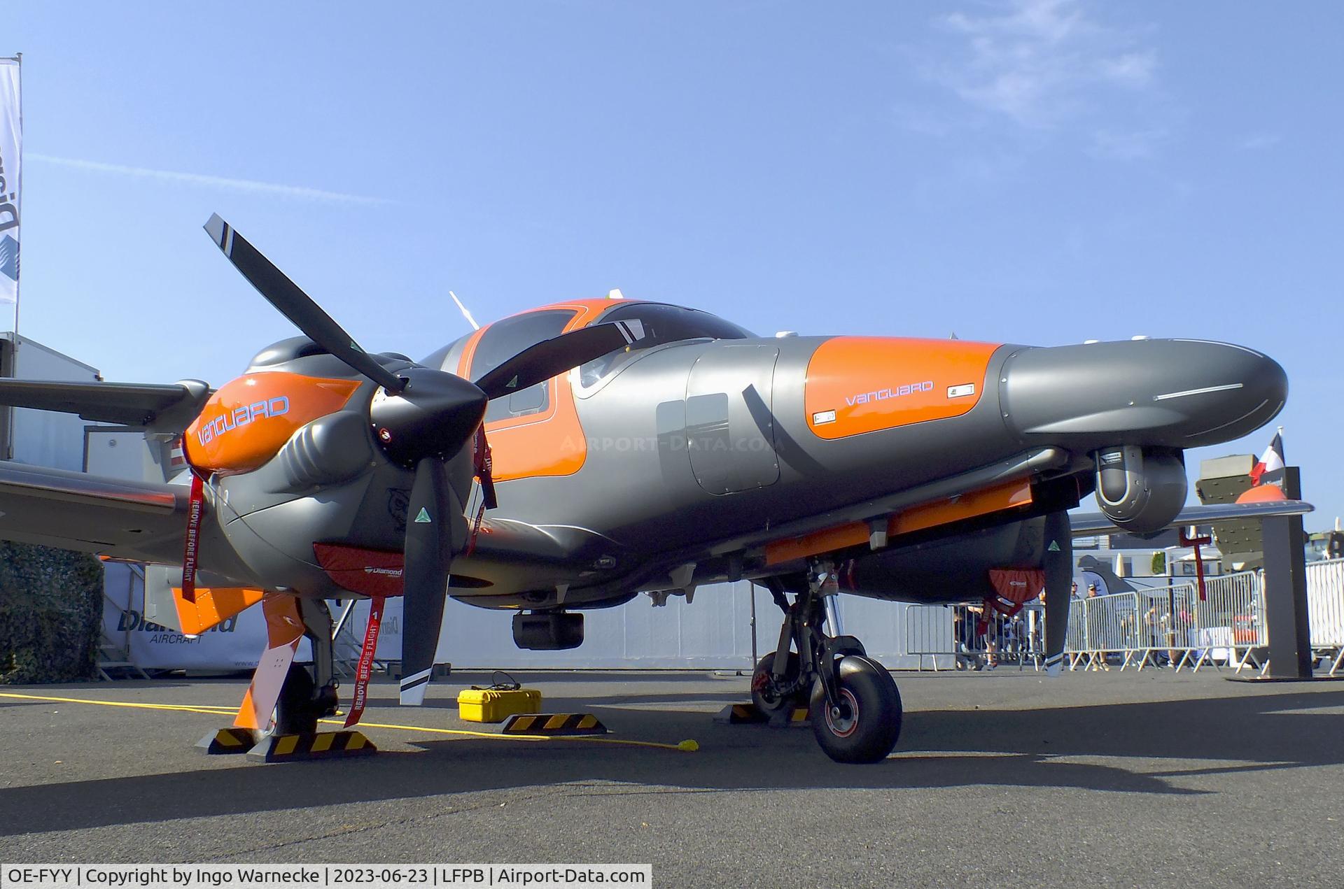 OE-FYY, Diamond DA-62MPP Survey Star C/N 62.224, Diamond DA-62 MPP Vanguard at the Aerosalon 2023, Paris