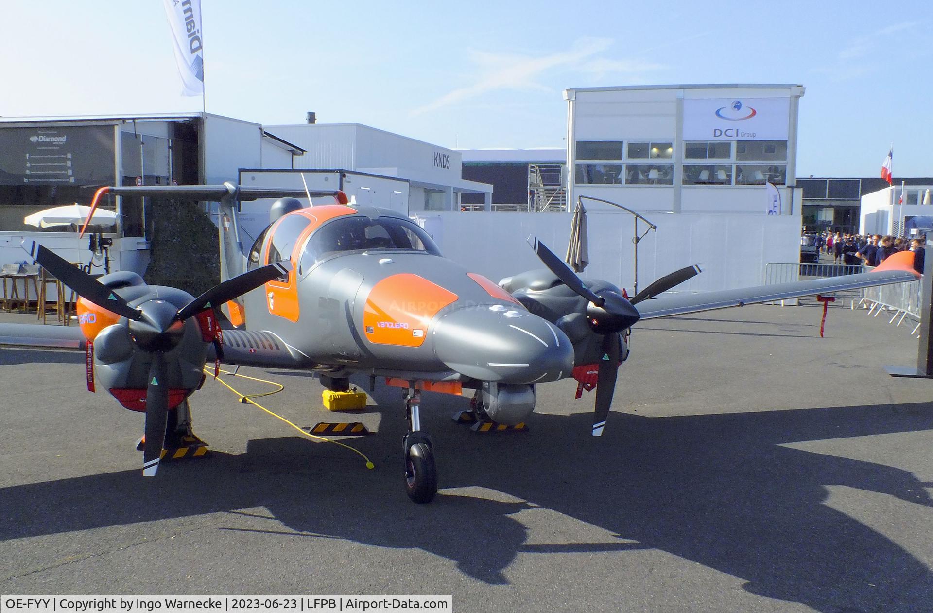 OE-FYY, Diamond DA-62MPP Survey Star C/N 62.224, Diamond DA-62 MPP Vanguard at the Aerosalon 2023, Paris