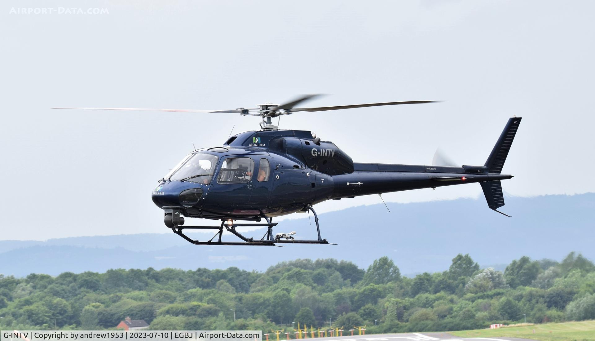 G-INTV, 1990 Eurocopter EC-135P-2 C/N 5450, G-INTV at Gloucestershire Airport.