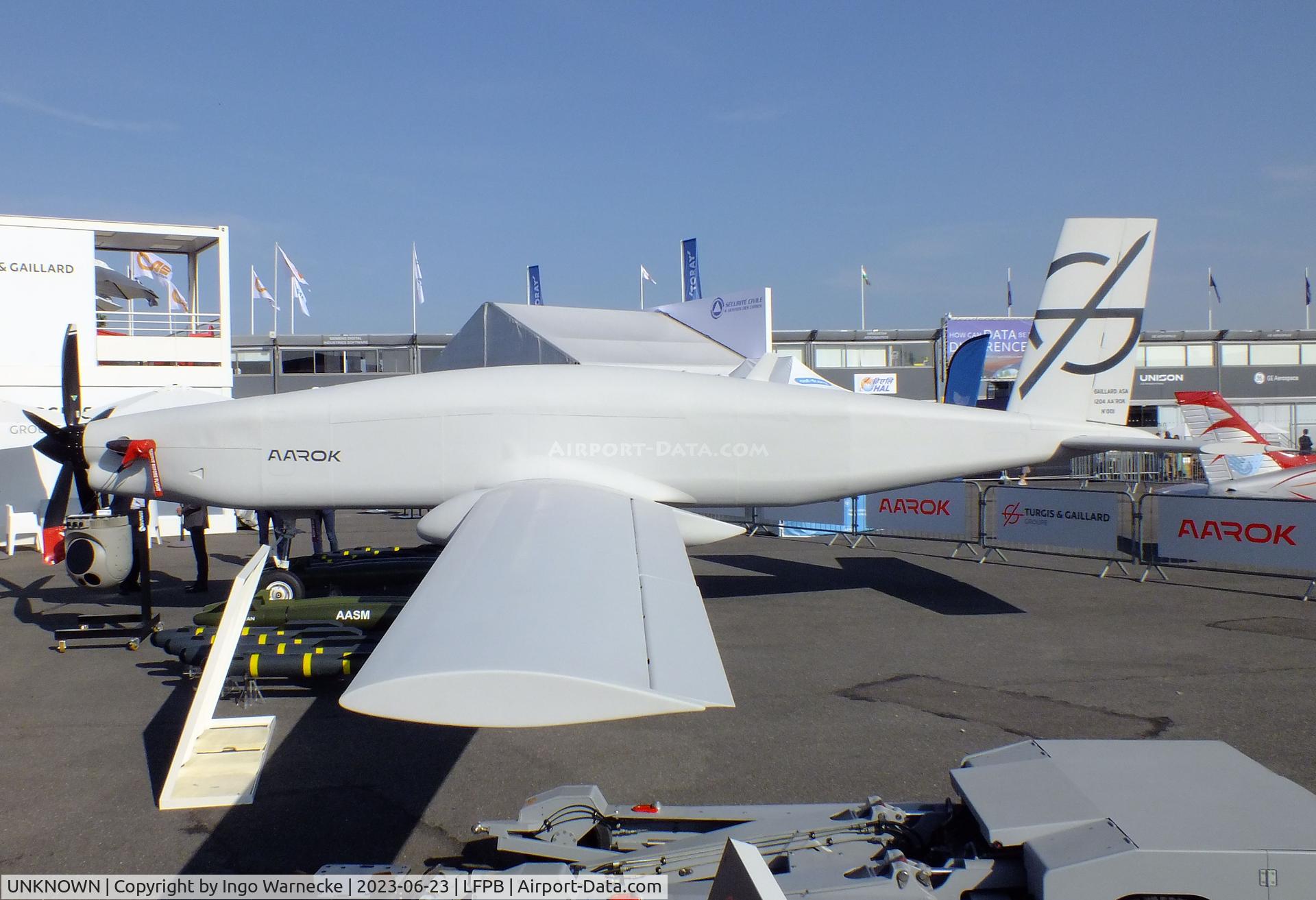 UNKNOWN, 2023 Turgis & Gaillard ASA 1204 AAROK C/N 001, Turgis & Gaillard ASA 1204 AAROK drone at the Aerosalon 2023, Paris