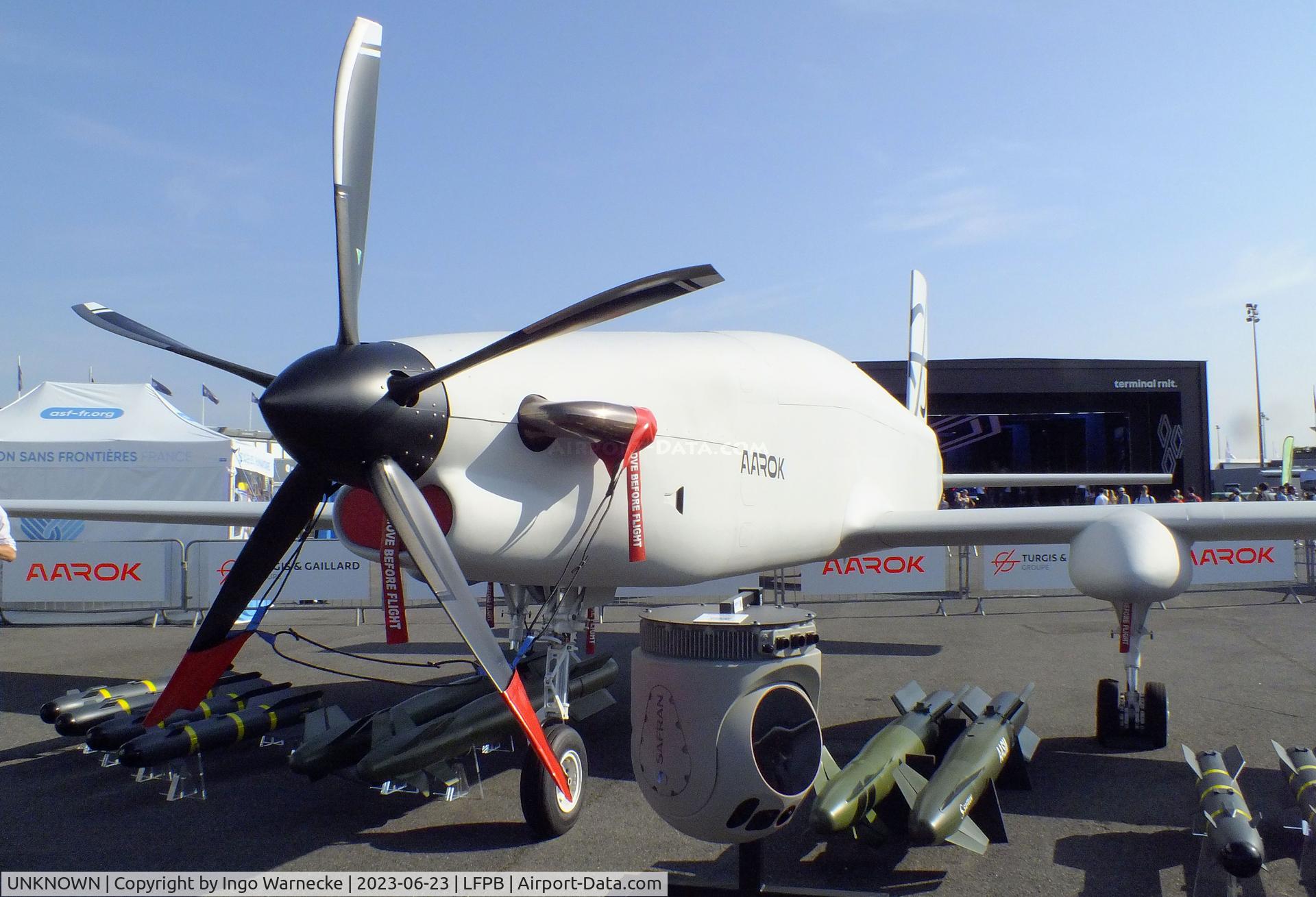 UNKNOWN, 2023 Turgis & Gaillard ASA 1204 AAROK C/N 001, Turgis & Gaillard ASA 1204 AAROK drone at the Aerosalon 2023, Paris