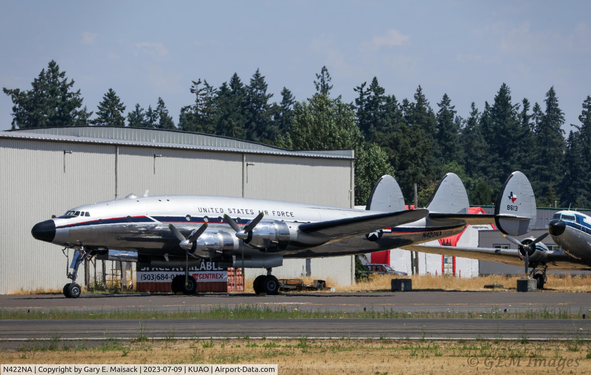 N422NA, 1948 Lockheed C-121A Constellation C/N 48-613 (2605), At Aurora State Airport, OR