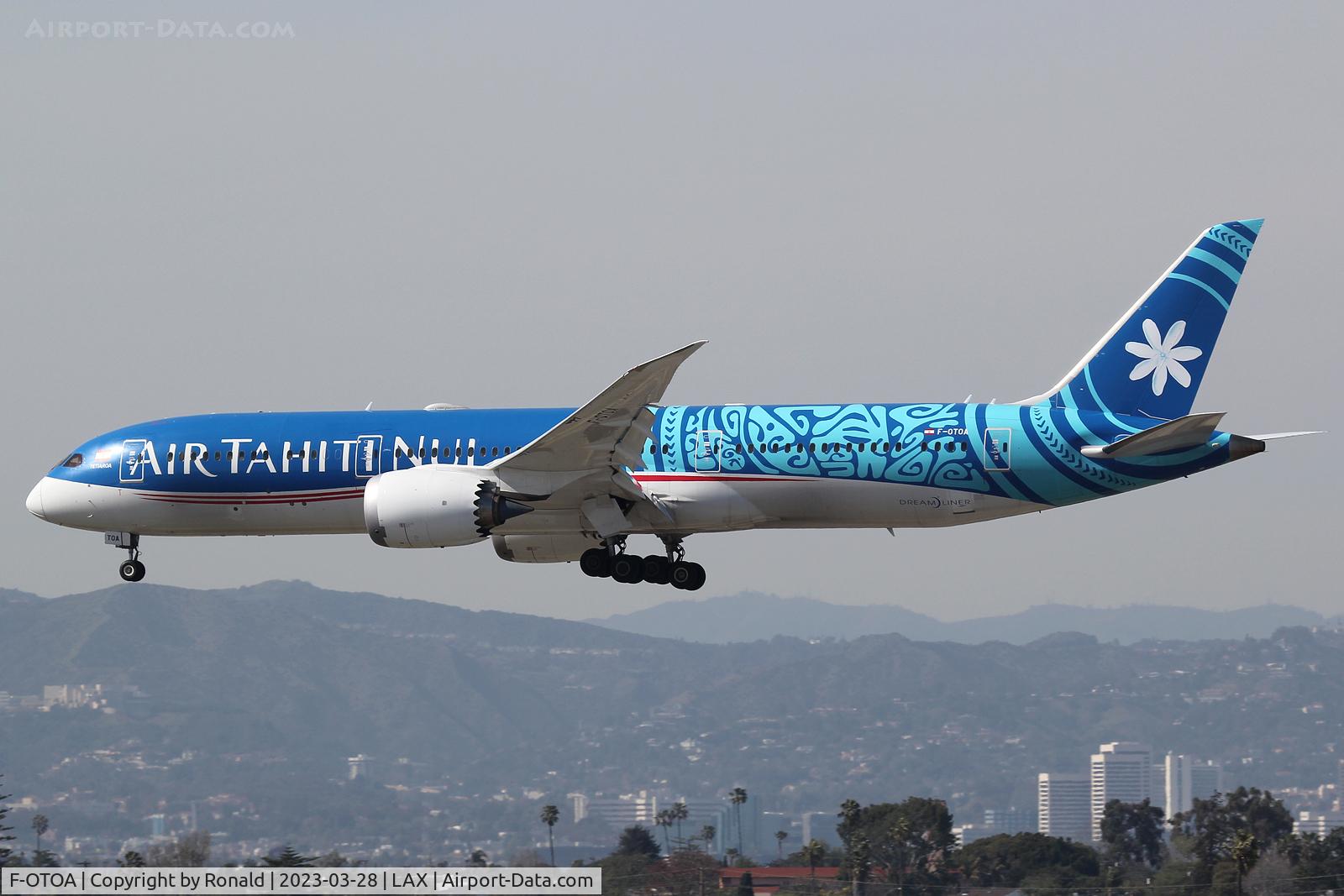 F-OTOA, 2019 Boeing 787-9 Dreamliner C/N 62711, at lax