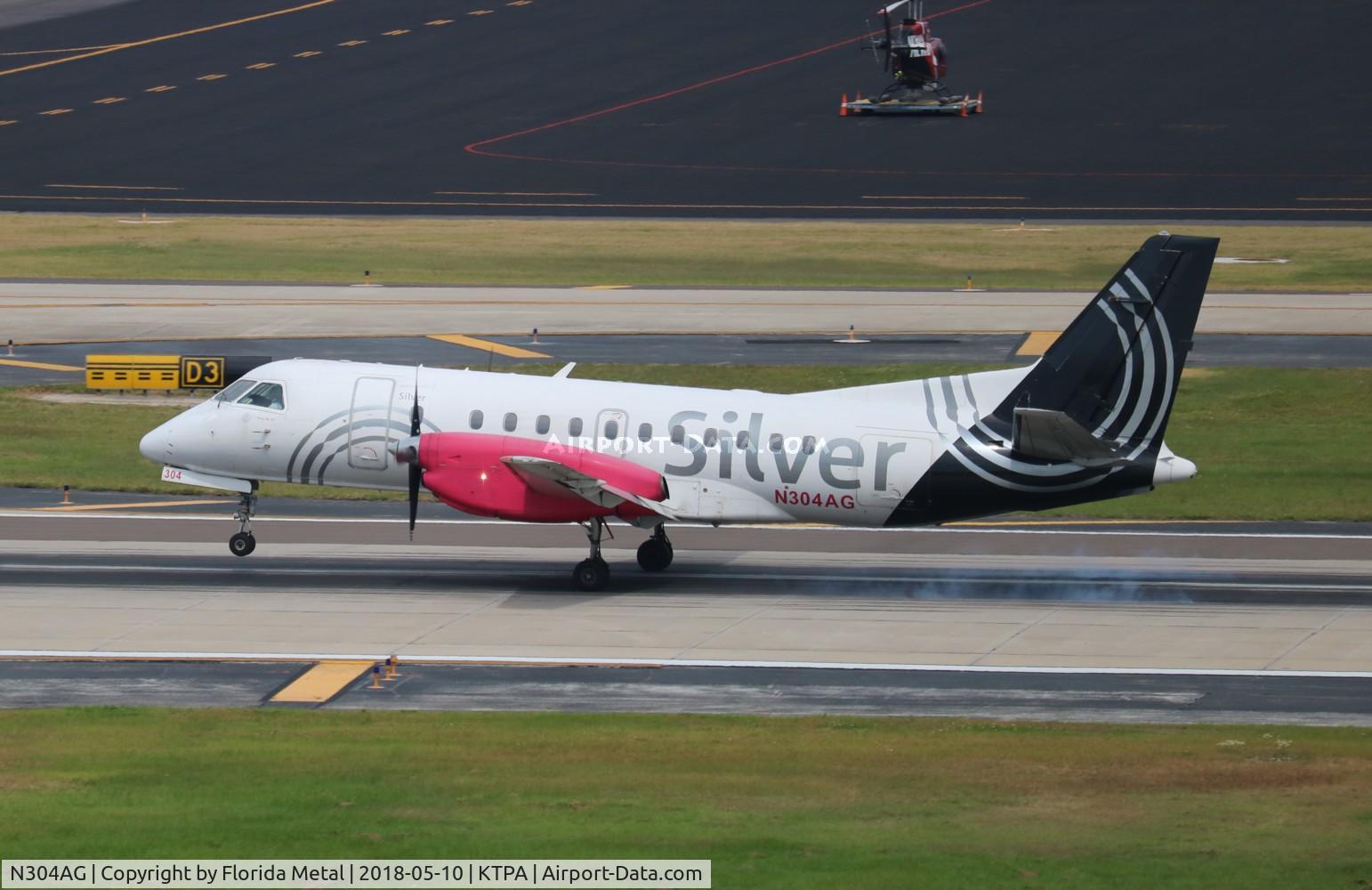 N304AG, 1997 Saab 340B C/N 340B-418, SIL S340 zx TPA