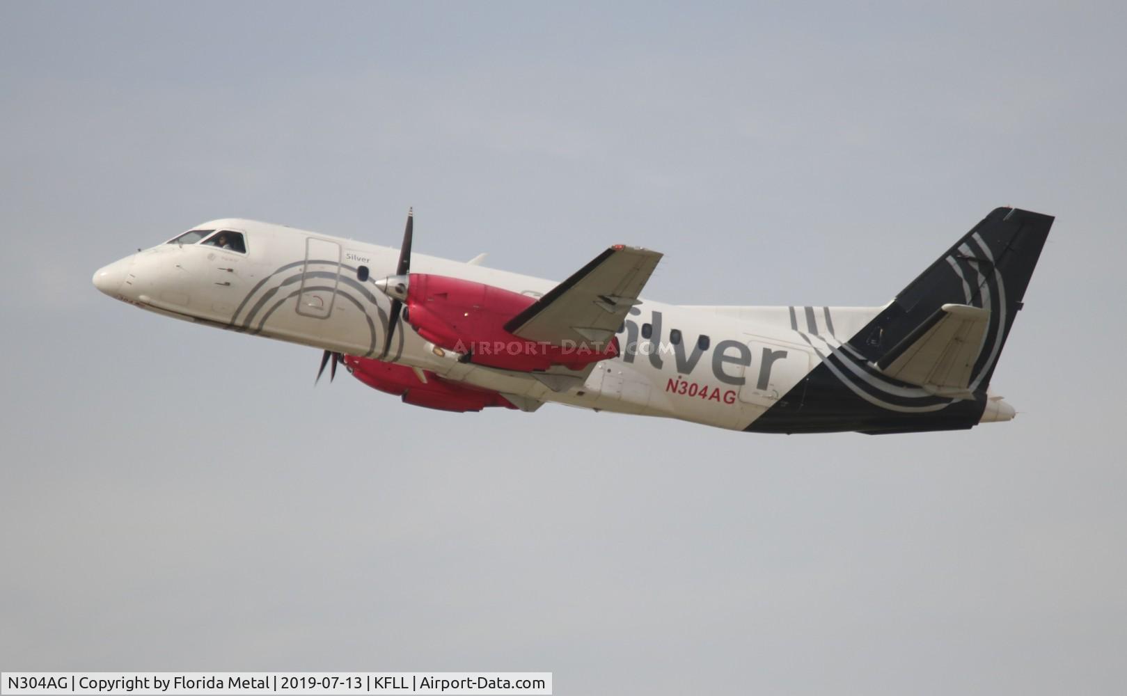N304AG, 1997 Saab 340B C/N 340B-418, SIL S340 zx FLL