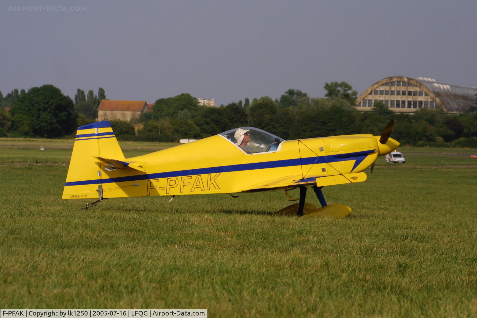 F-PFAK, Pena Capena C C/N 16, This Pena Capena was at Nevers in July 2005 while attending the RSA Rallye