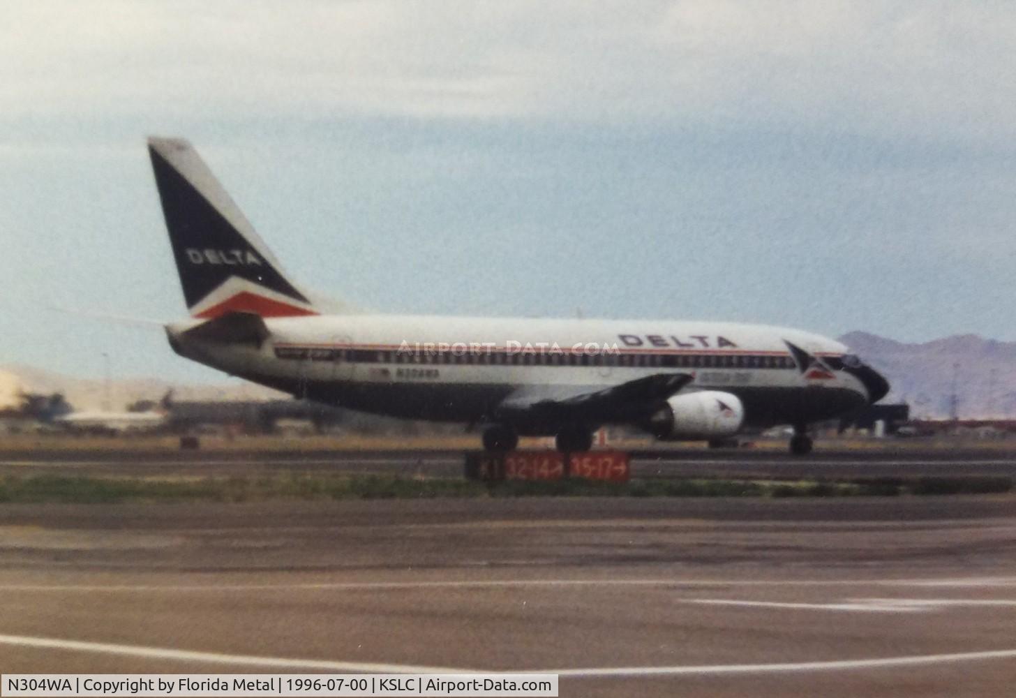 N304WA, 1985 Boeing 737-347 C/N 23345, DAL 733 zx SLC