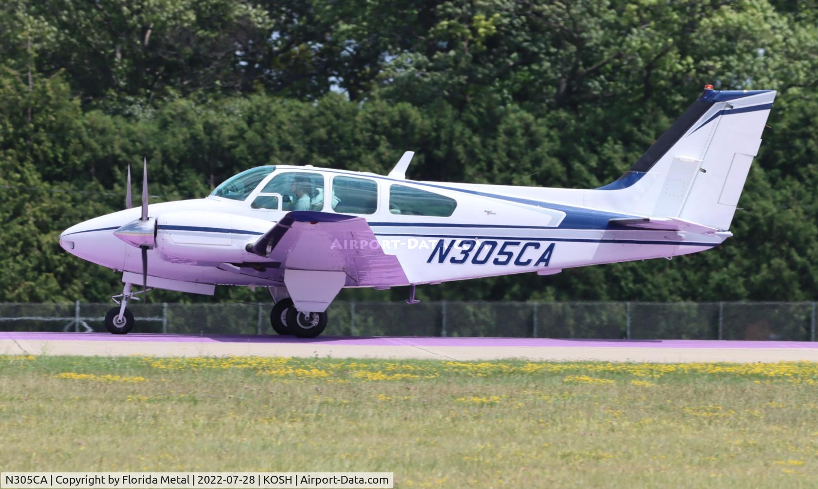 N305CA, 1964 Beech 95-B55 Baron C/N TC-584, Baron 55 zx