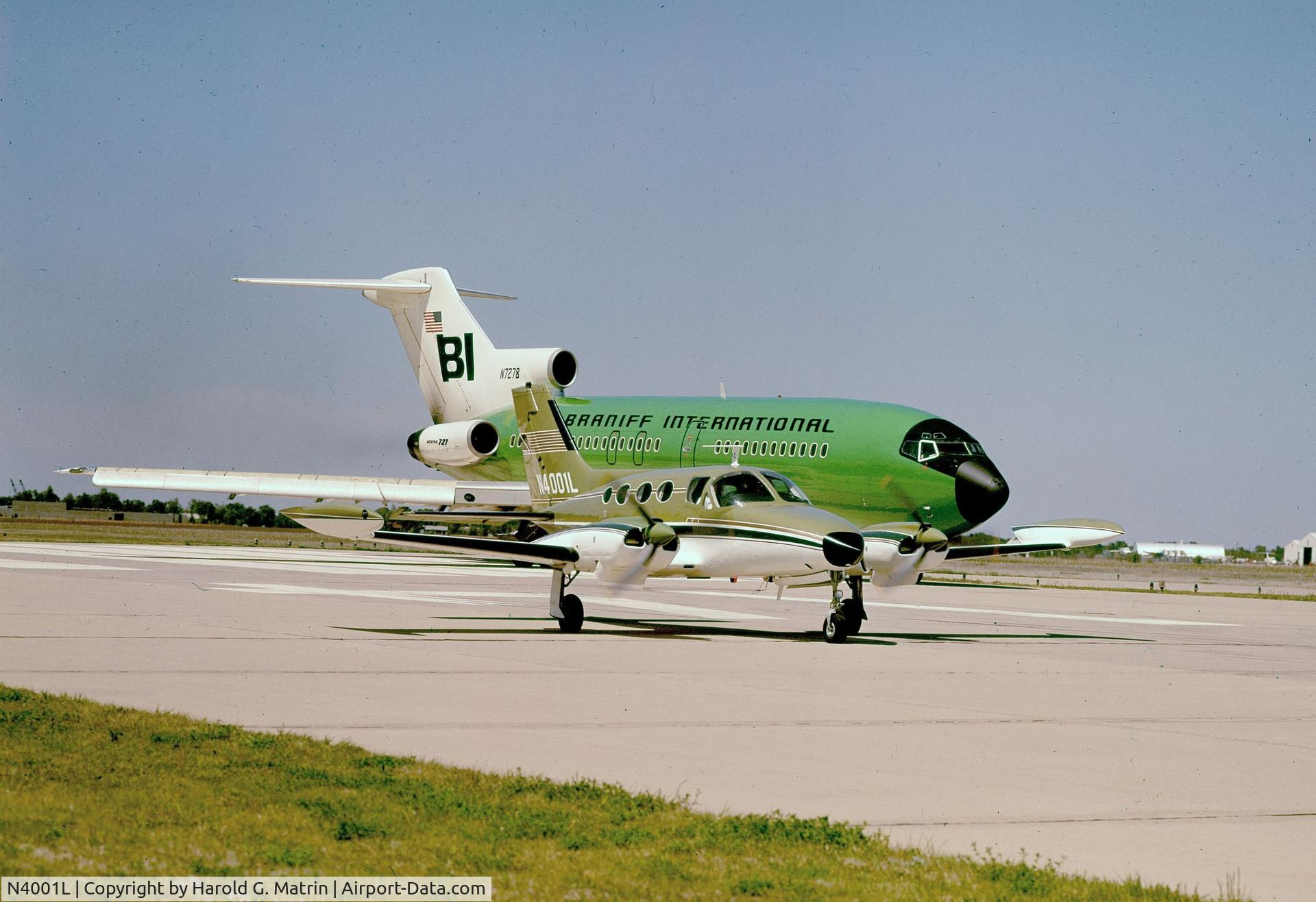 N4001L, 1967 Cessna 421 Golden Eagle C/N 421-0001, From the collection of Harold G. Martin (deceased)