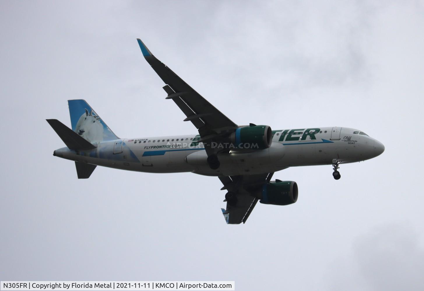 N305FR, 2016 Airbus A320-251N C/N 7387, FFT A320N Cliff zx MDW-MCO