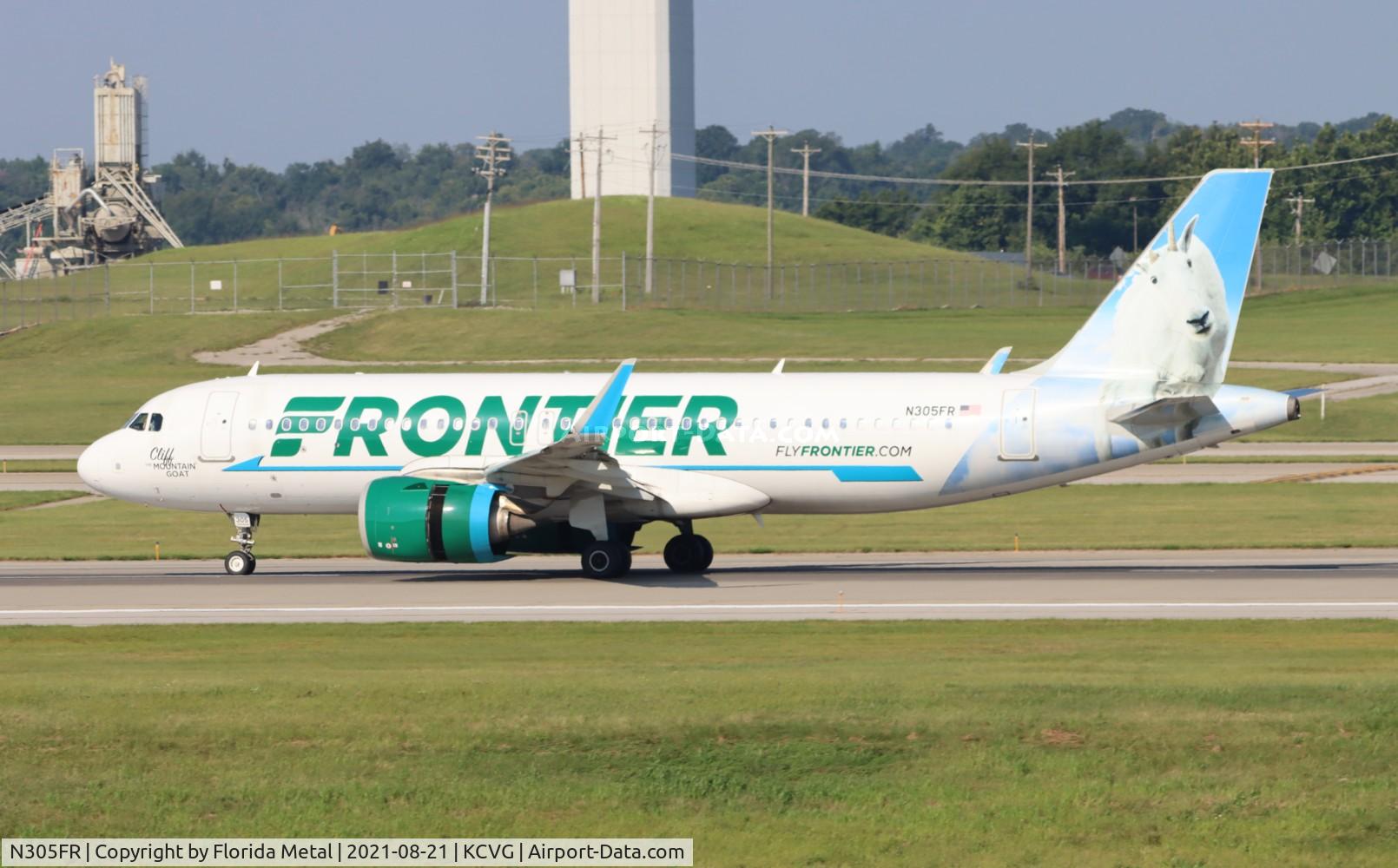 N305FR, 2016 Airbus A320-251N C/N 7387, FFT A320N Cliff zx CVG-MCO