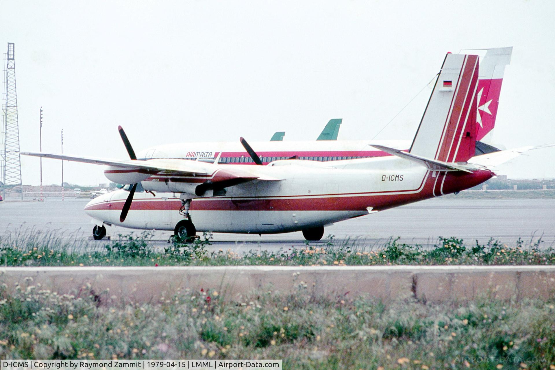 D-ICMS, 1976 Rockwell International 690B C/N 11362, Rockwell International 690B D-ICMS