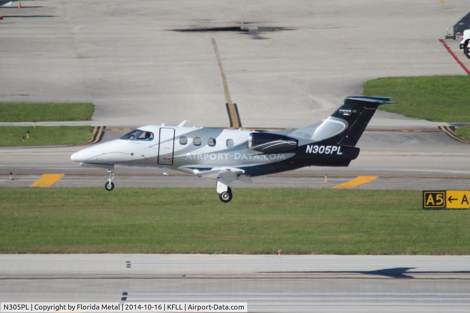 N305PL, 2013 Embraer EMB-500 Phenom 100 C/N 50000305, Phenom 100 zx FLL 28R