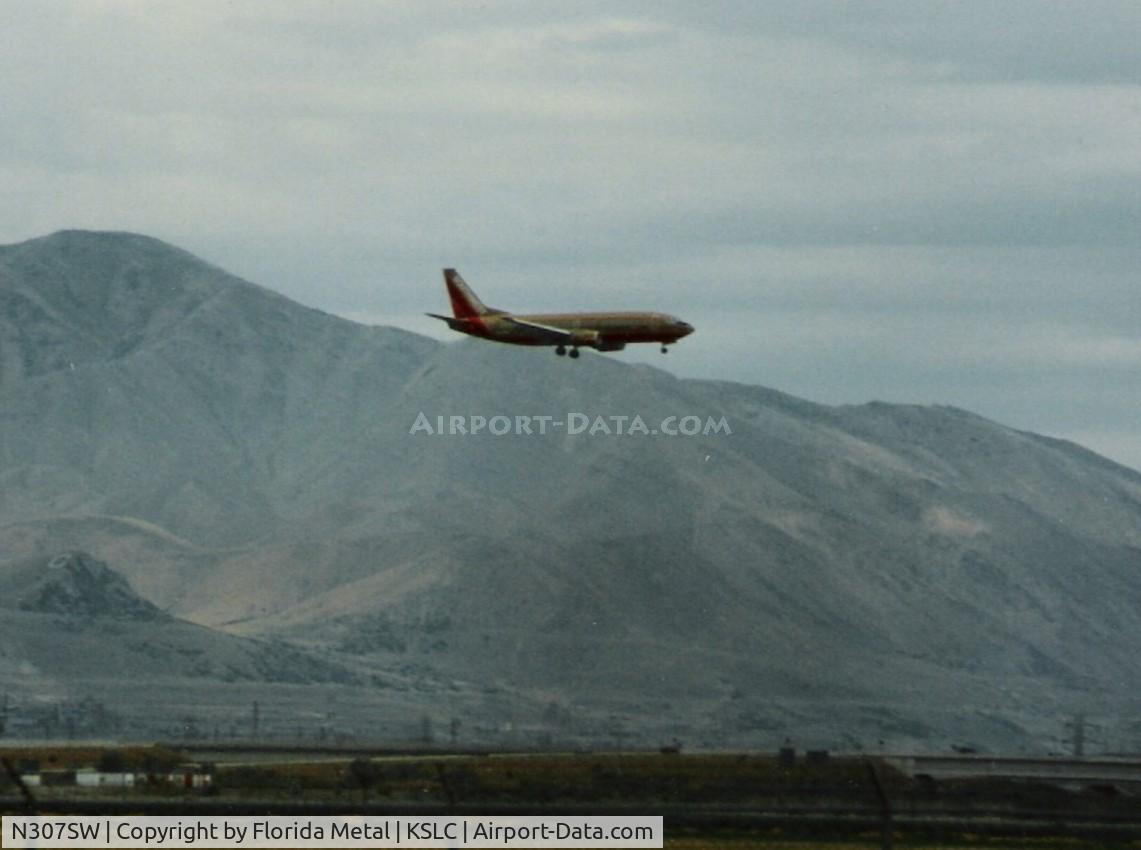 N307SW, 1985 Boeing 737-3H4 C/N 22947, SWA 733 zx SLC