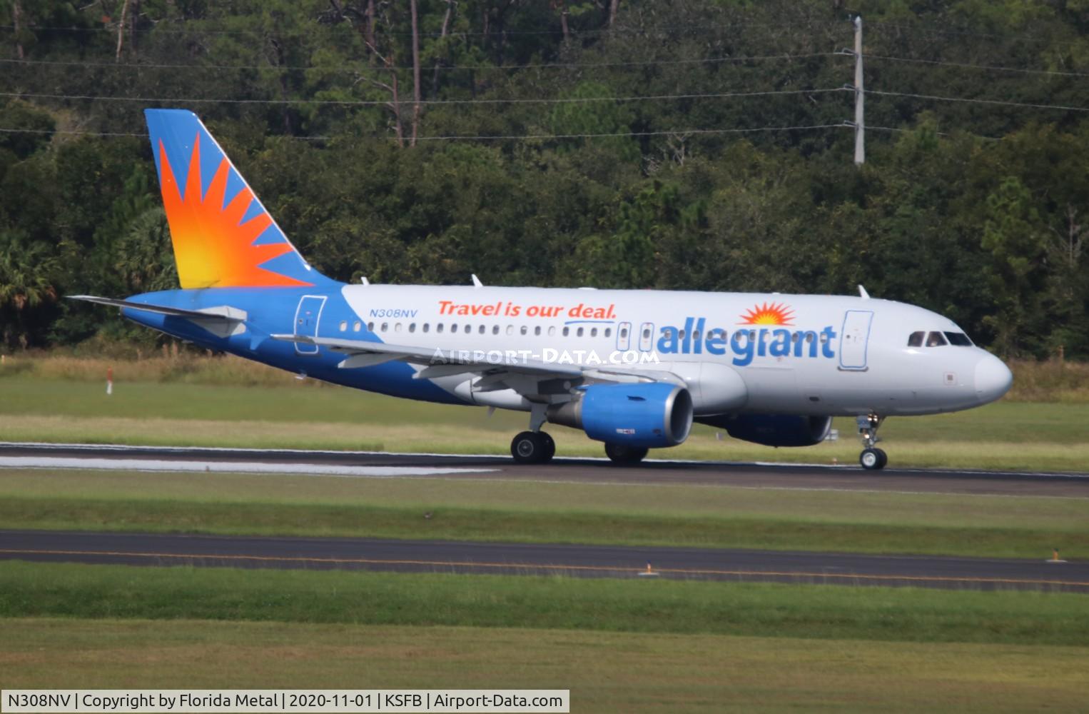 N308NV, 2005 Airbus A319-111 C/N 2450, AAY A319 zx