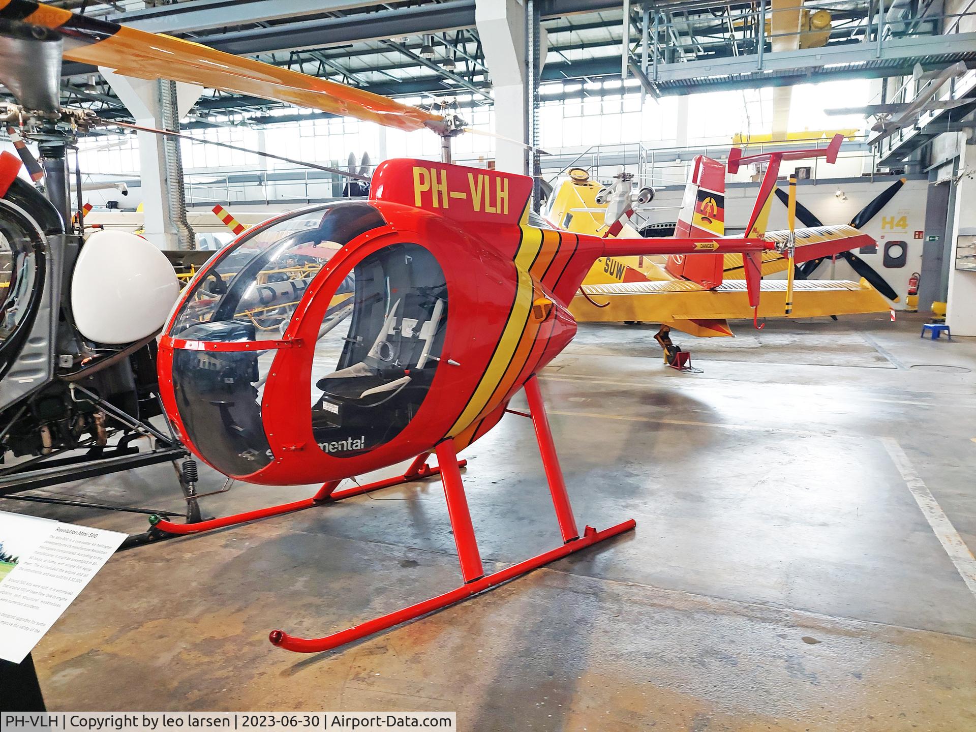 PH-VLH, Revolution Mini-500T Talon C/N 145, Wernigerode Air Museum 30.6.2023