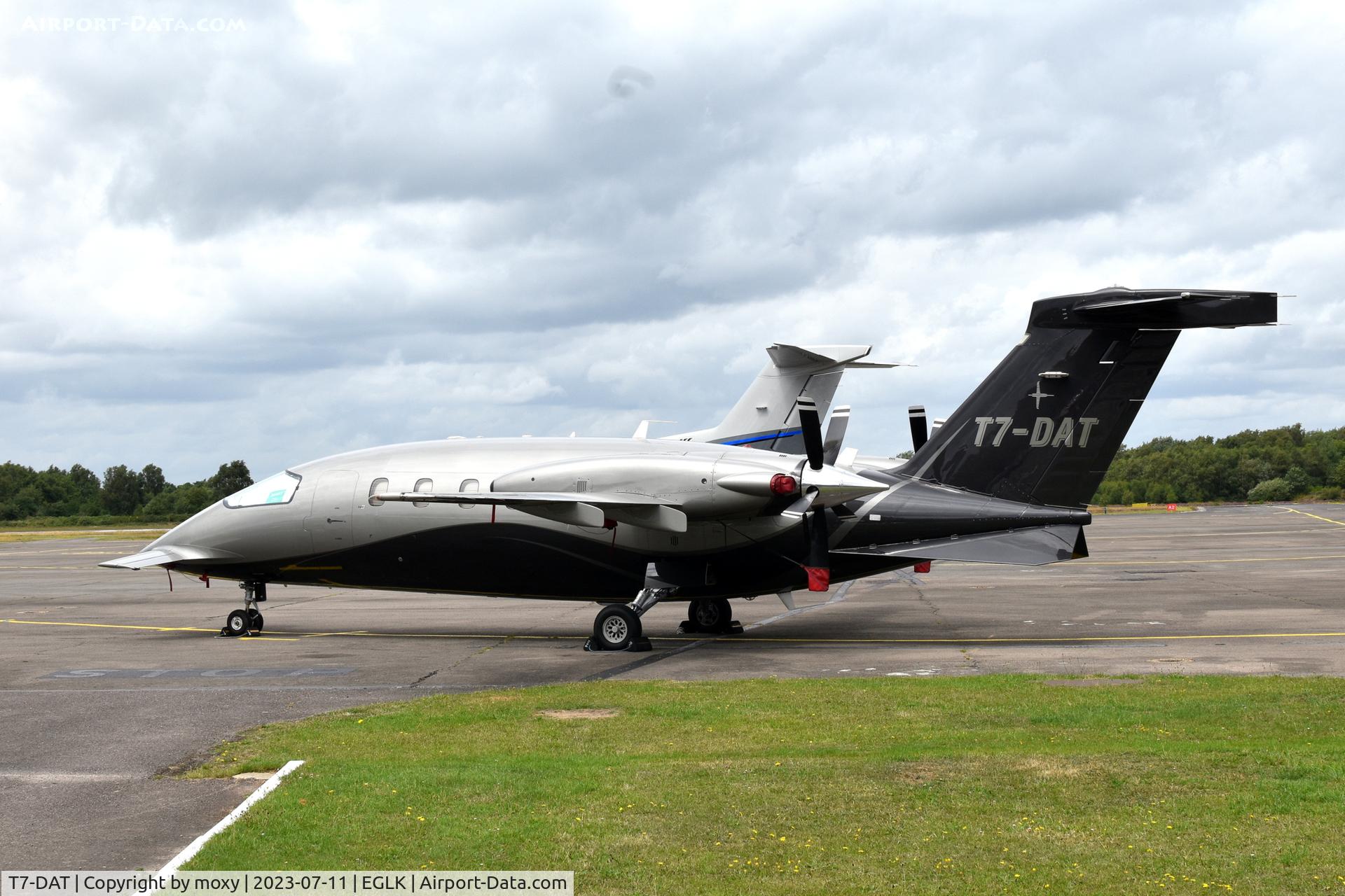 T7-DAT, 2009 Piaggio P-180 Avanti II C/N 1194, Piaggio P-180 Avanti II arrived from Cannes at Blackbushe.