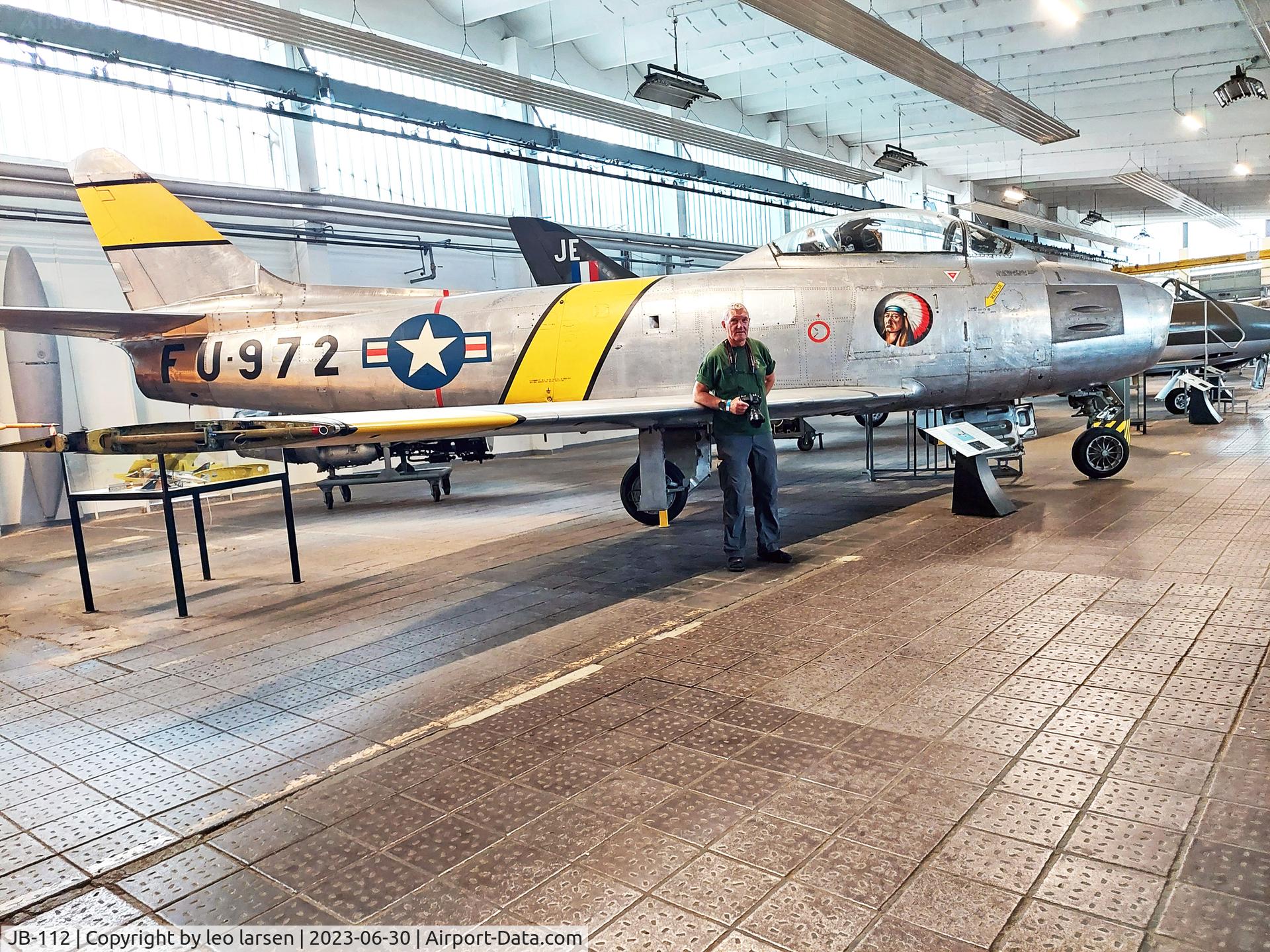 JB-112, Canadair CL-13B Sabre 6 C/N S6-1653, Wernigerode Air Museum 30.6.2023