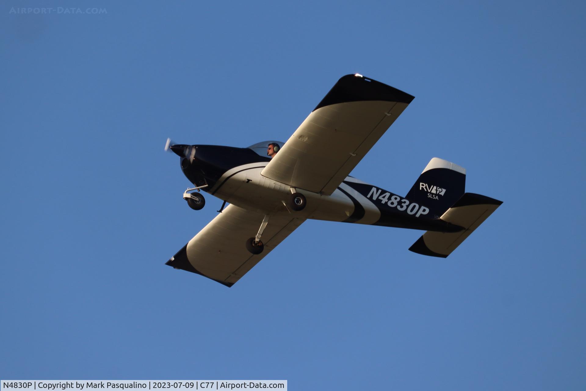 N4830P, 2013 Vans RV-12 C/N 12024, Vans RV-12