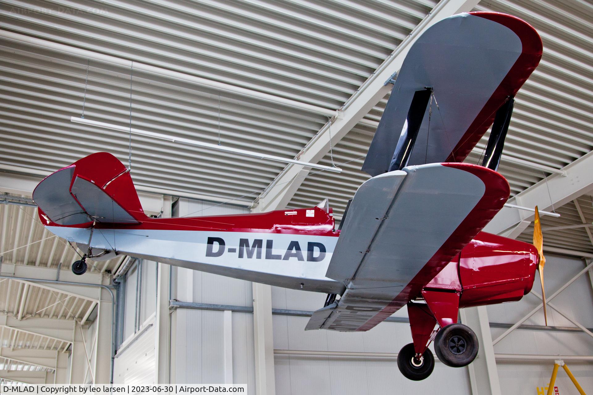 D-MLAD, Home made Platzer Kiebitz C/N not known, Wernigerode Air Museum 30.6.2023