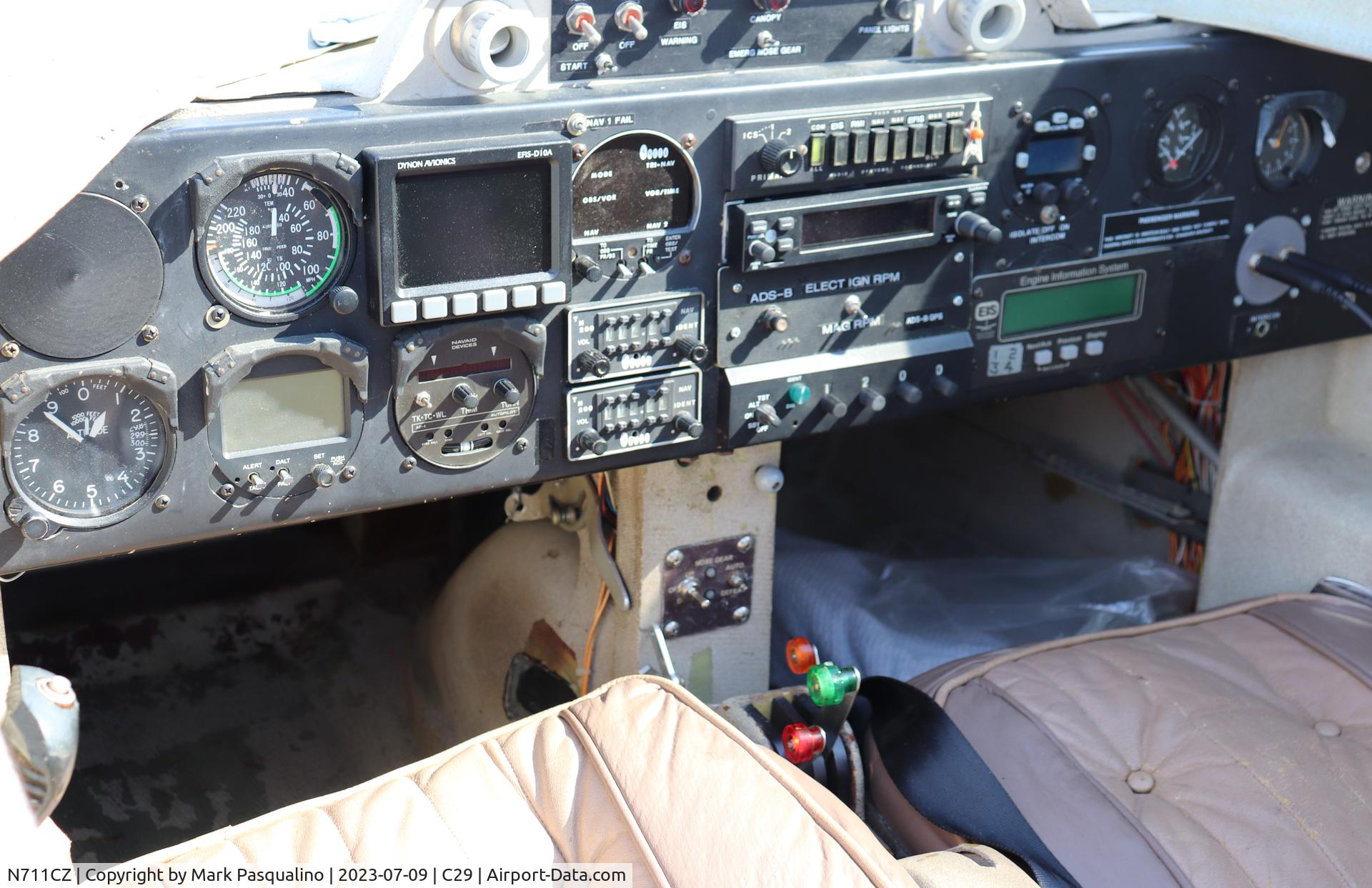N711CZ, 1986 Co-Z Cozy C/N 2, Co-Z Cozy