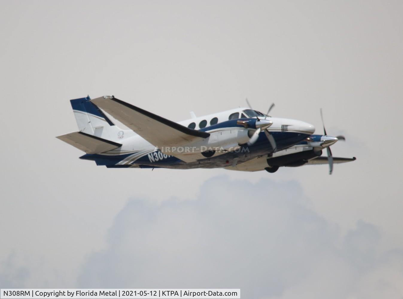 N308RM, 1974 Beech C90 King Air C/N LJ-628, King Air C90 zx TPA 19L