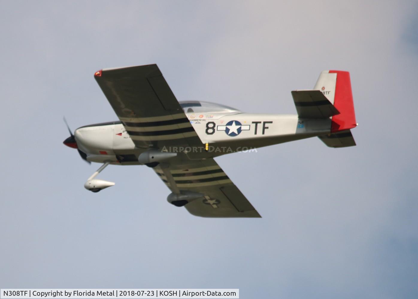 N308TF, Vans RV-8A C/N 82649, RV-8A zx