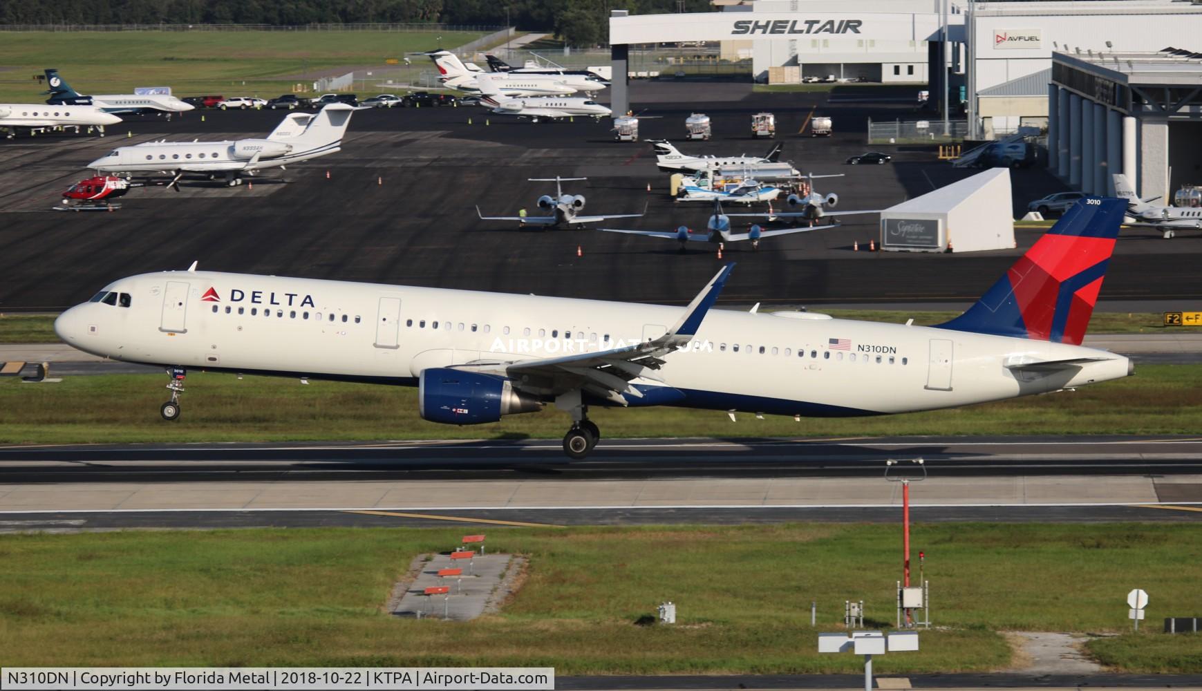 N310DN, 2016 Airbus A321-211 C/N 7293, DAL A321 LGA-TPA