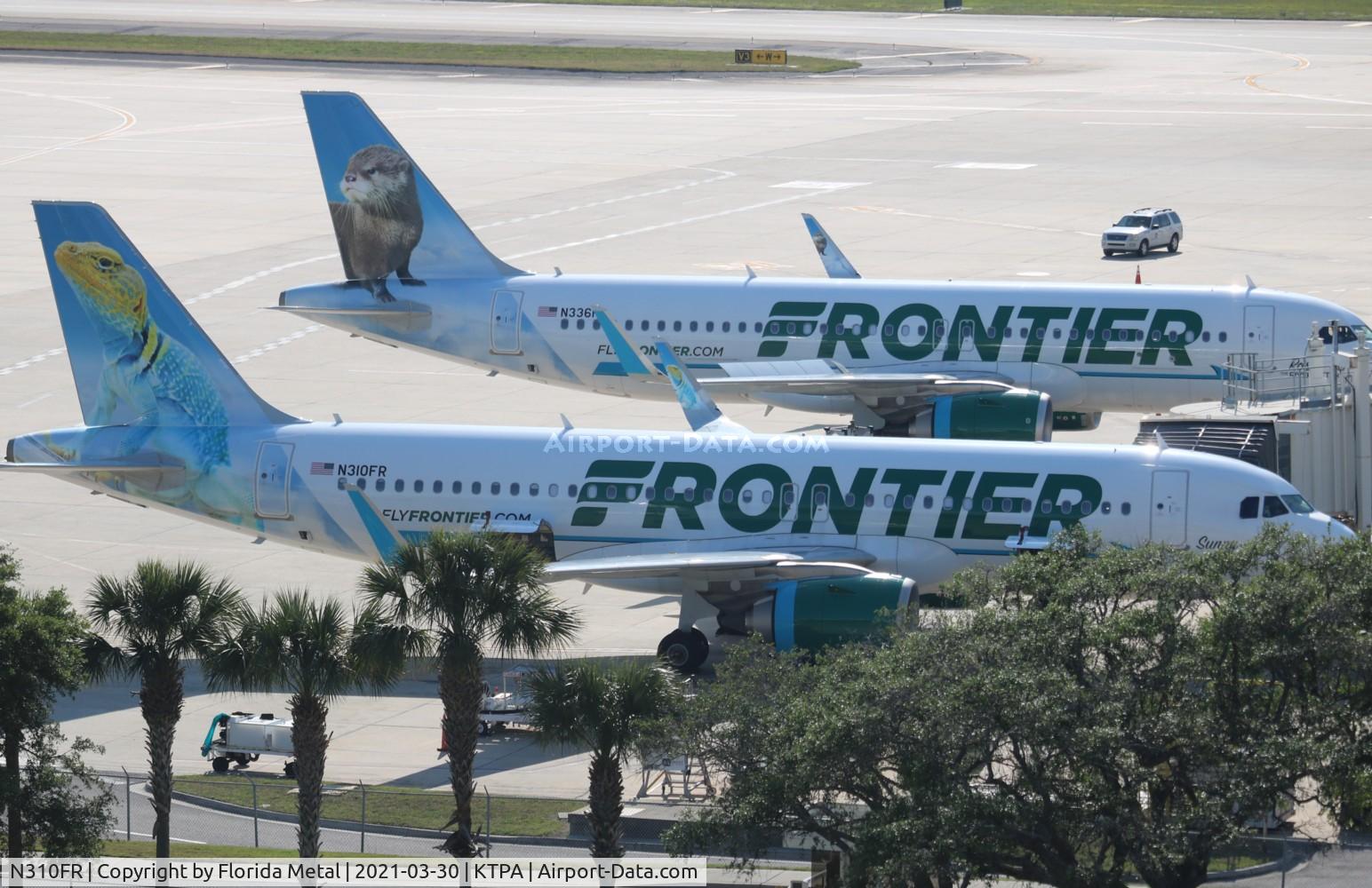 N310FR, 2017 Airbus A320-251N C/N 7600, FFT A32N Sunny zx TPA