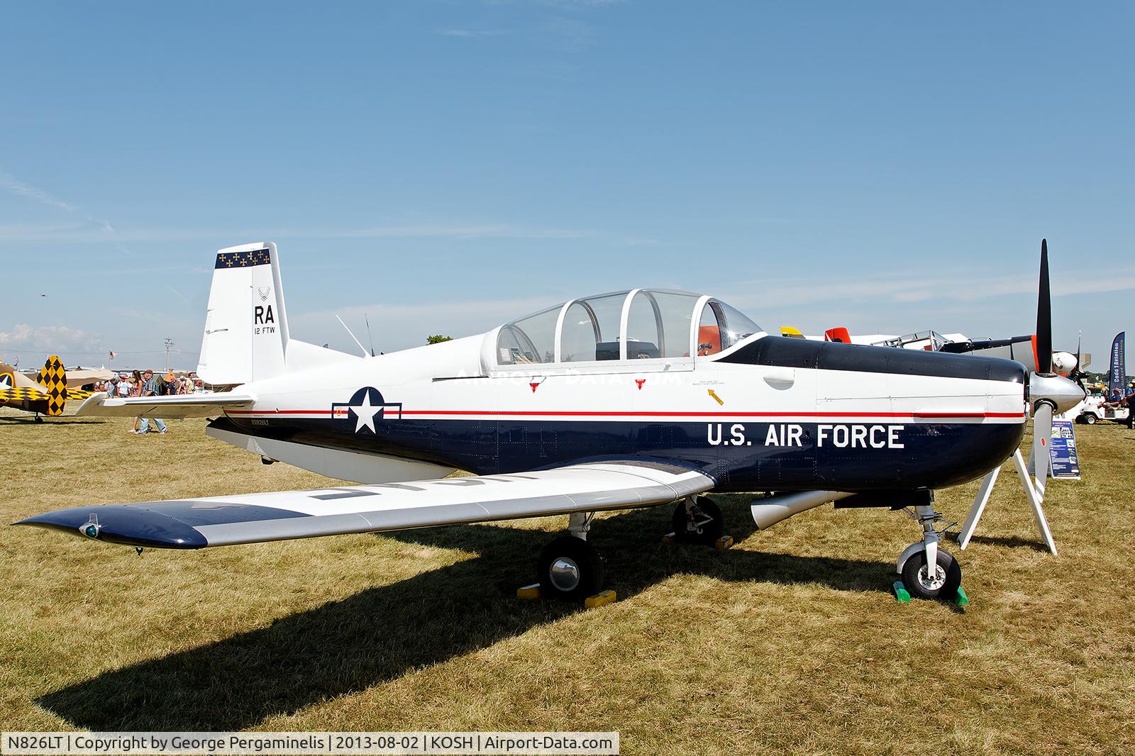 N826LT, 1955 Pilatus P3 C/N A-826, Oshkosh 2013.