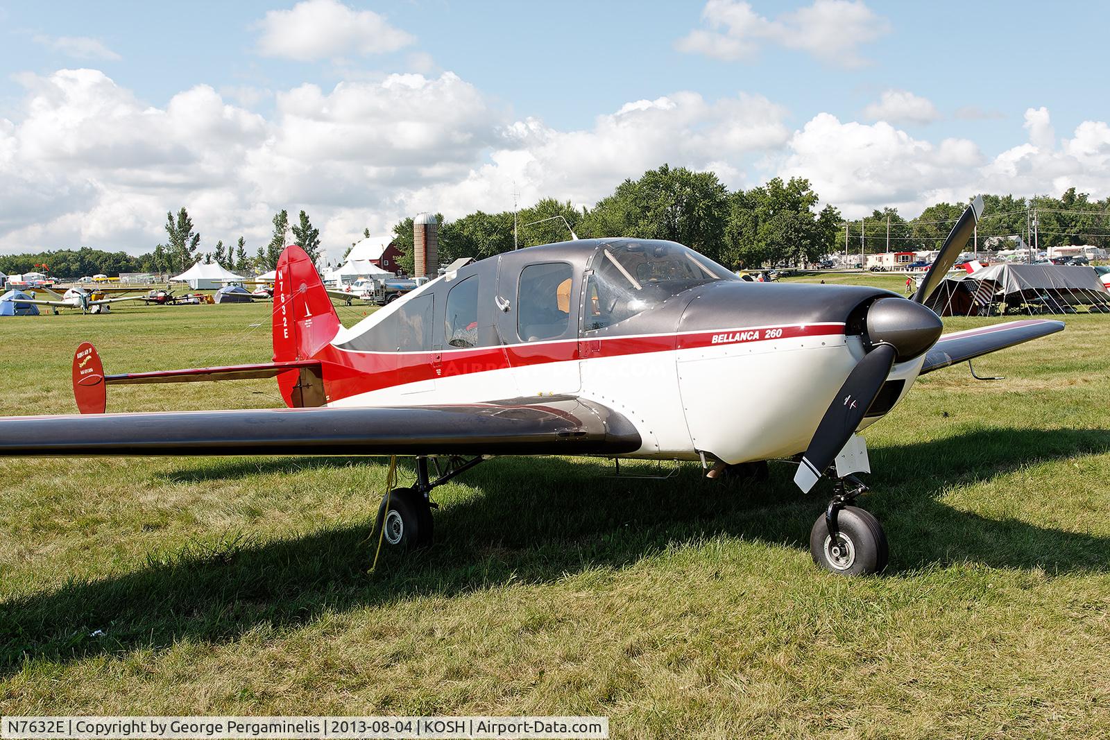 N7632E, 1959 Bellanca 14-19-3 Cruisair Senior C/N 4134, Oshkosh 2013.