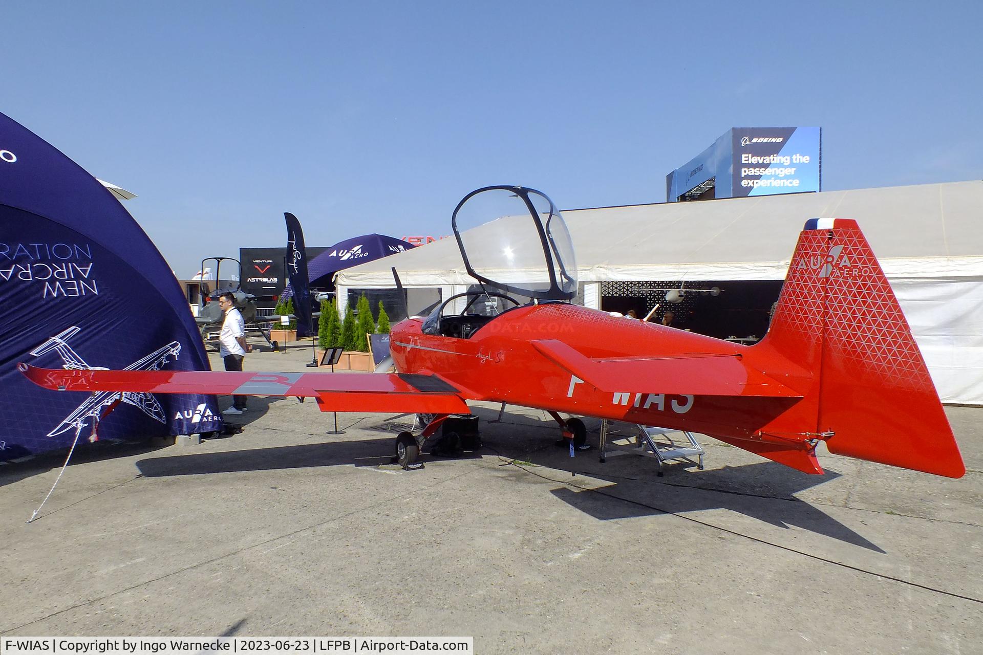 F-WIAS, 2023 Aura Aero Integral S C/N 01, Aura Aero Integral S at the Aerosalon 2023, Paris