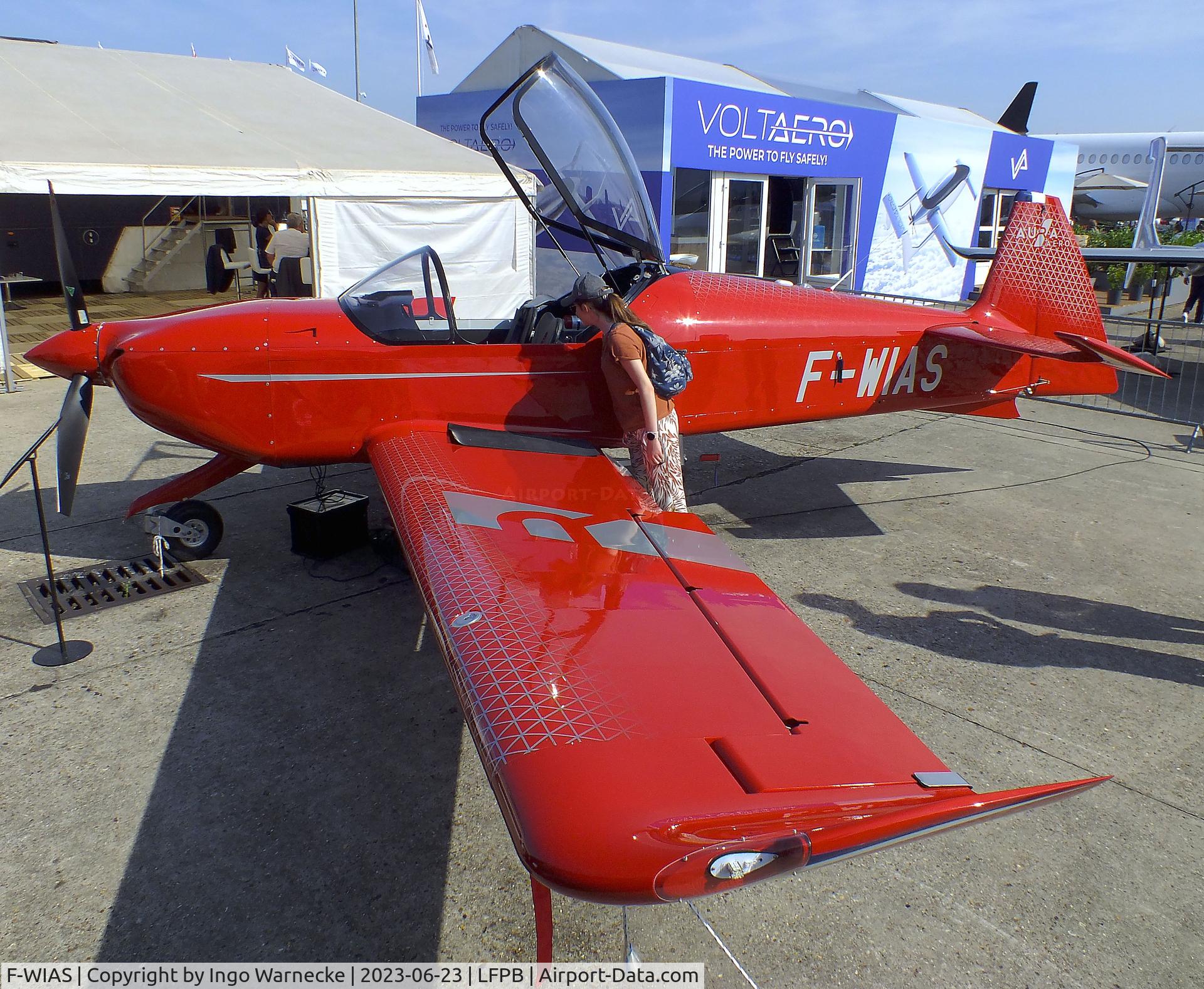 F-WIAS, 2023 Aura Aero Integral S C/N 01, Aura Aero Integral S at the Aerosalon 2023, Paris