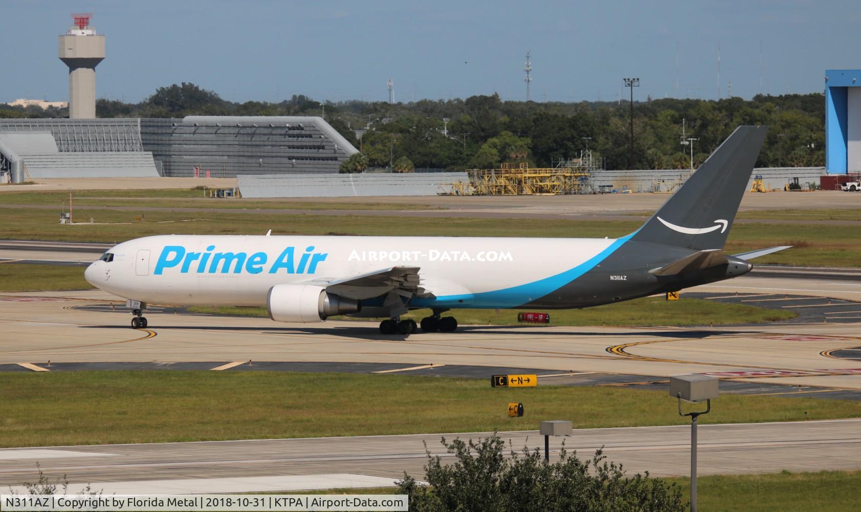 N311AZ, 1991 Boeing 767-338 C/N 25316, Amazon 767-300F zx CVG-TPA