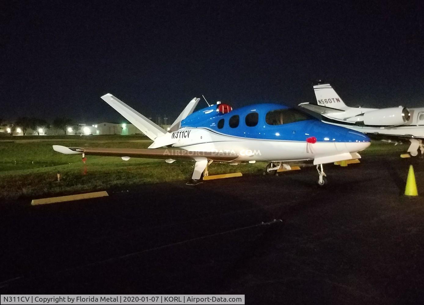 N311CV, 2018 Cirrus SF50 Vision C/N 0089, SF50 zx