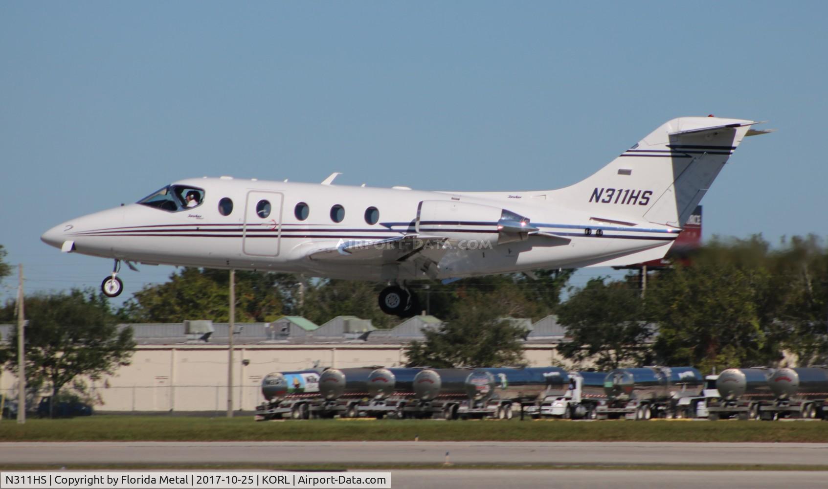 N311HS, 2007 Hawker Beechcraft 400A Beechjet C/N RK-529, Beech 400 zx