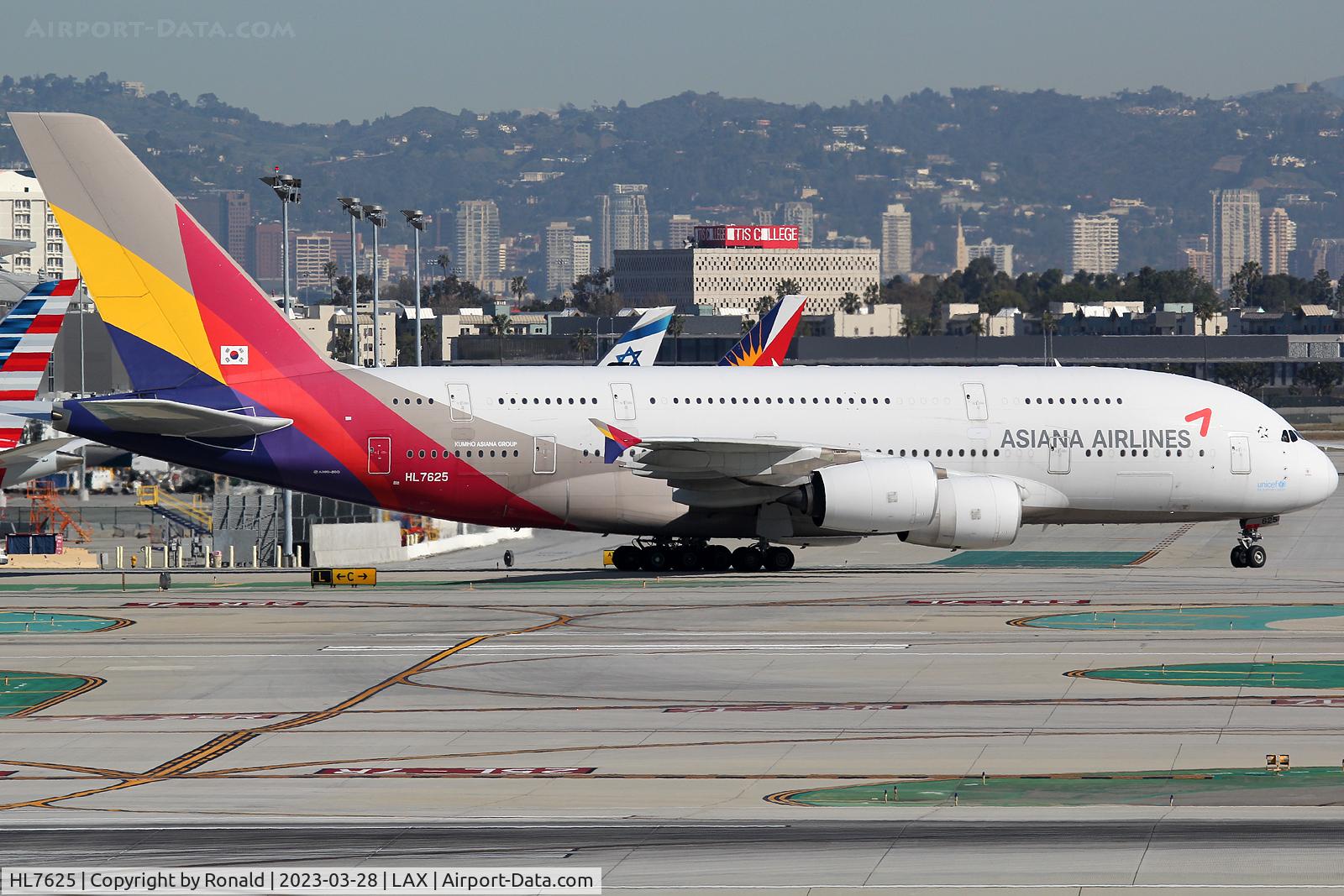 HL7625, 2013 Airbus A380-841 C/N 152, at lax