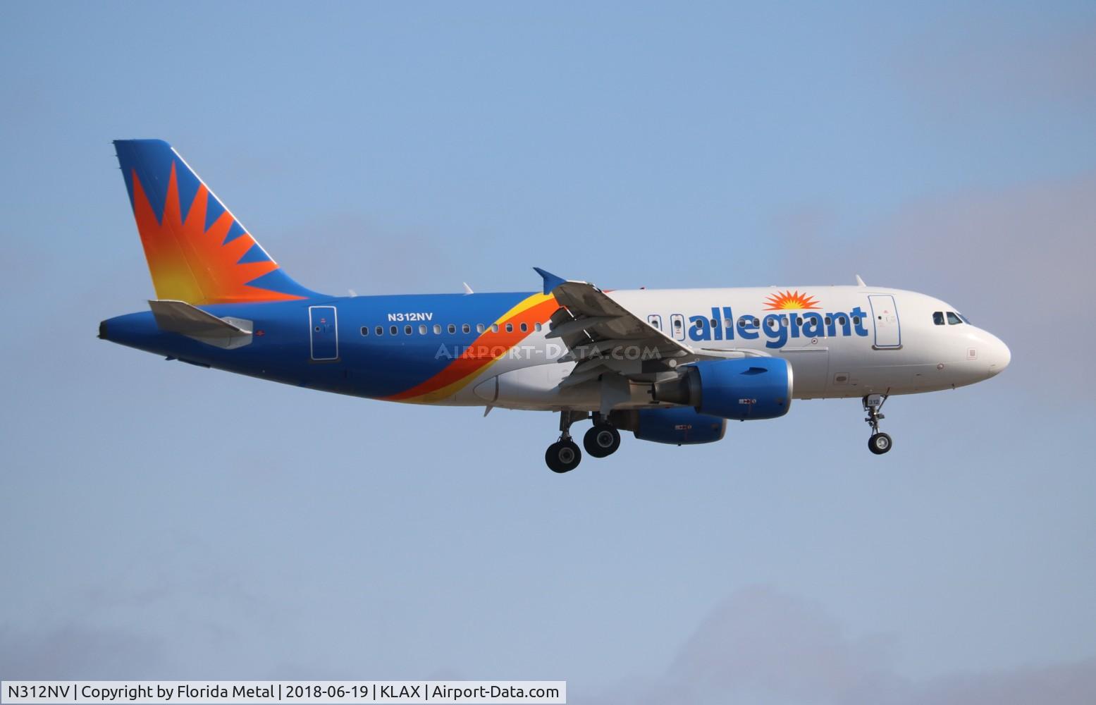 N312NV, 2004 Airbus A319-111 C/N 2289, AAY A319 zx