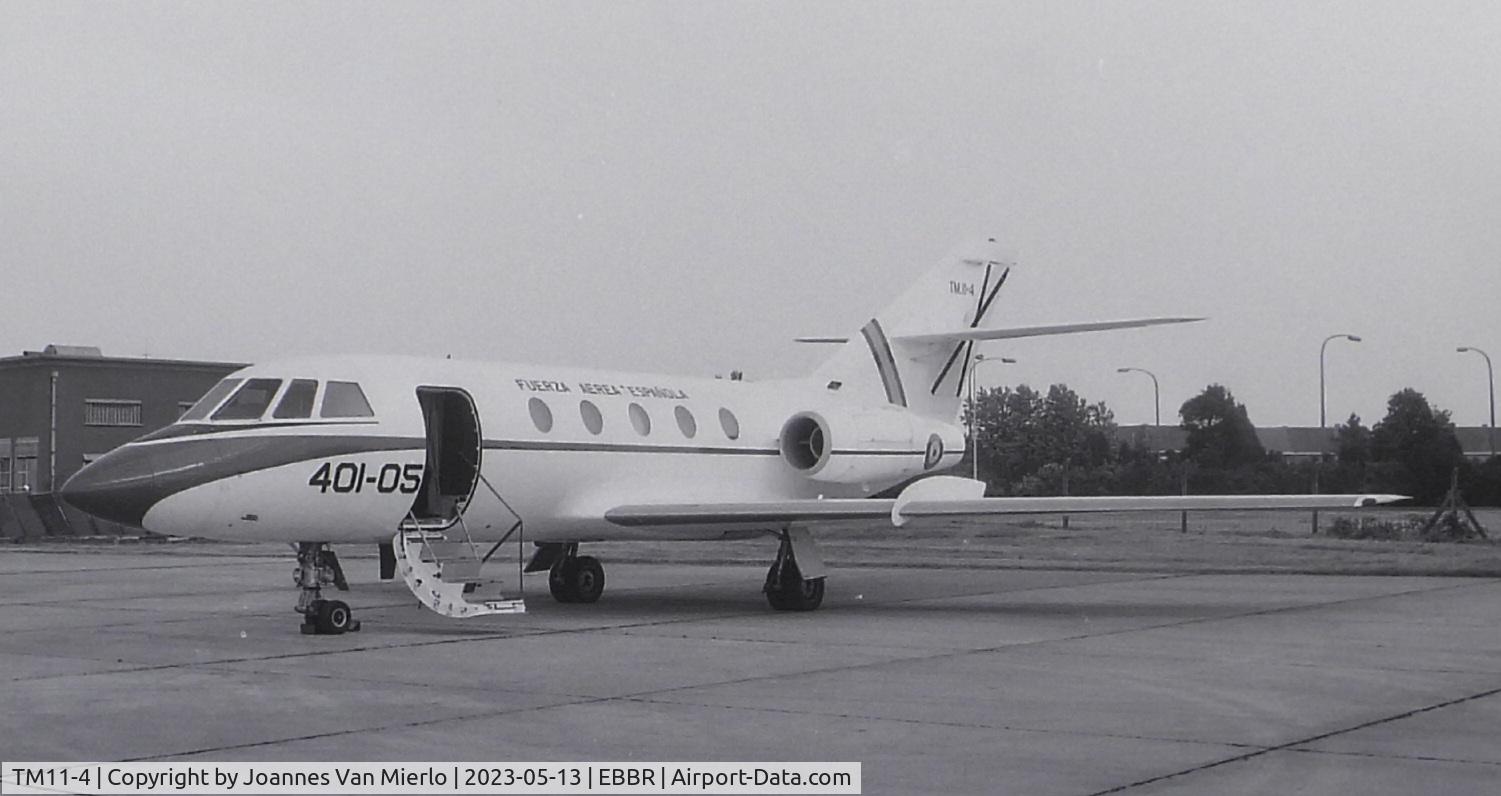 TM11-4, 1975 Dassault Falcon 20E C/N 332, Brussels