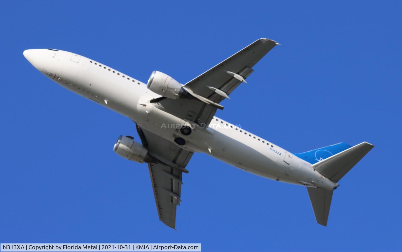 N313XA, 1991 Boeing 737-484 C/N 25313, IAero 734 zx MIA-HAV