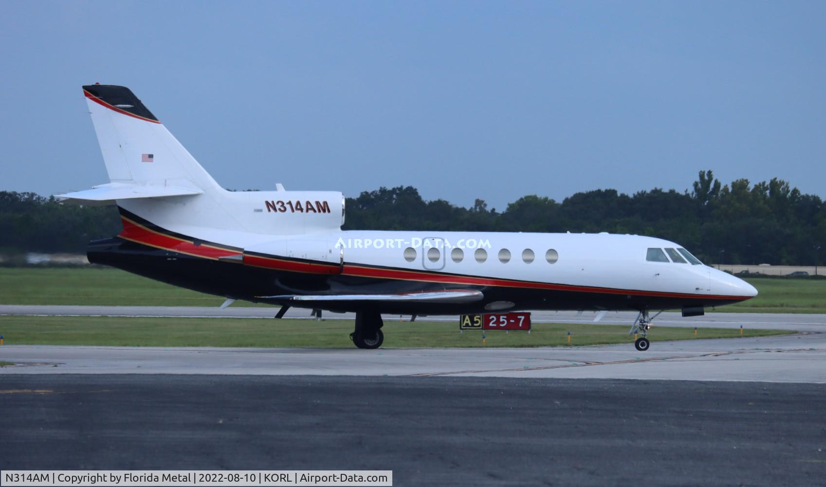 N314AM, 1990 Dassault Falcon 50 C/N 205, Falcon 50 zx