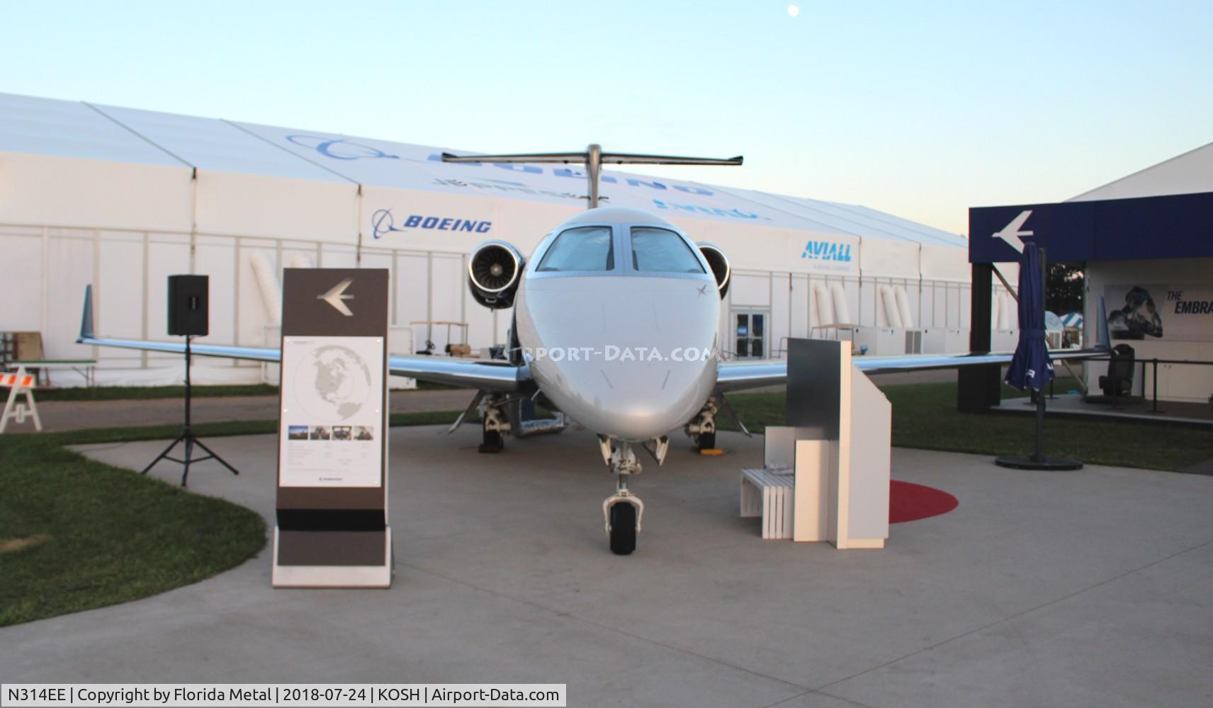 N314EE, 2018 Embraer EMB-505 Phenom 300 C/N 50500414, Phenom 300 zx