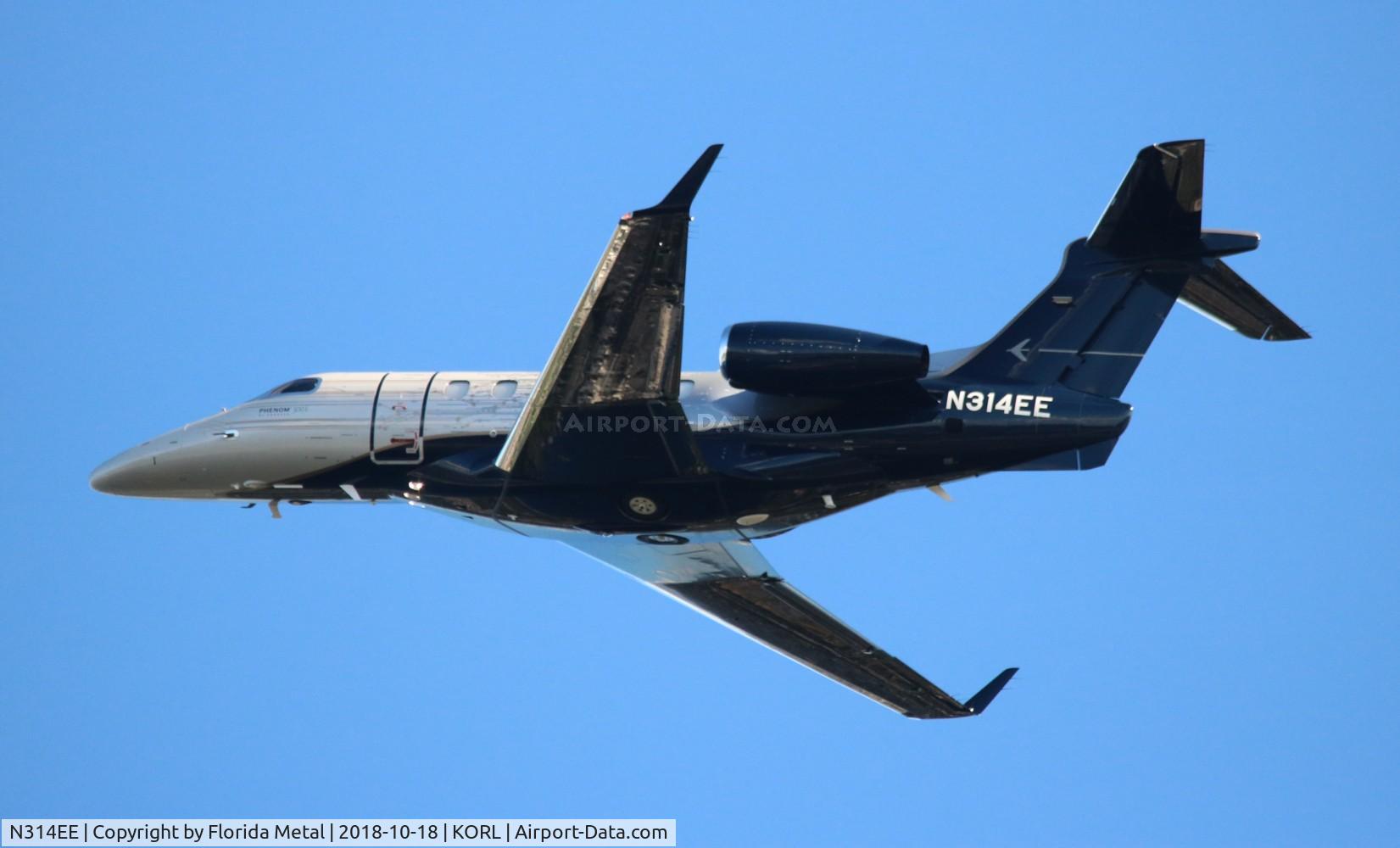 N314EE, 2018 Embraer EMB-505 Phenom 300 C/N 50500414, Phenom 300 zx