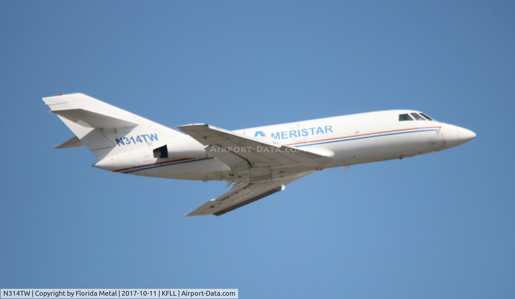 N314TW, 1974 Dassault Falcon (Mystere) 20E C/N 314, Falcon 20 zx