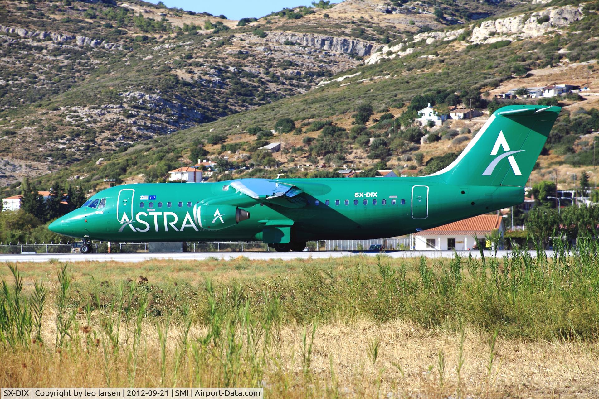 SX-DIX, 1991 British Aerospace BAe.146-300 C/N E3193, Samos 21.9.2012