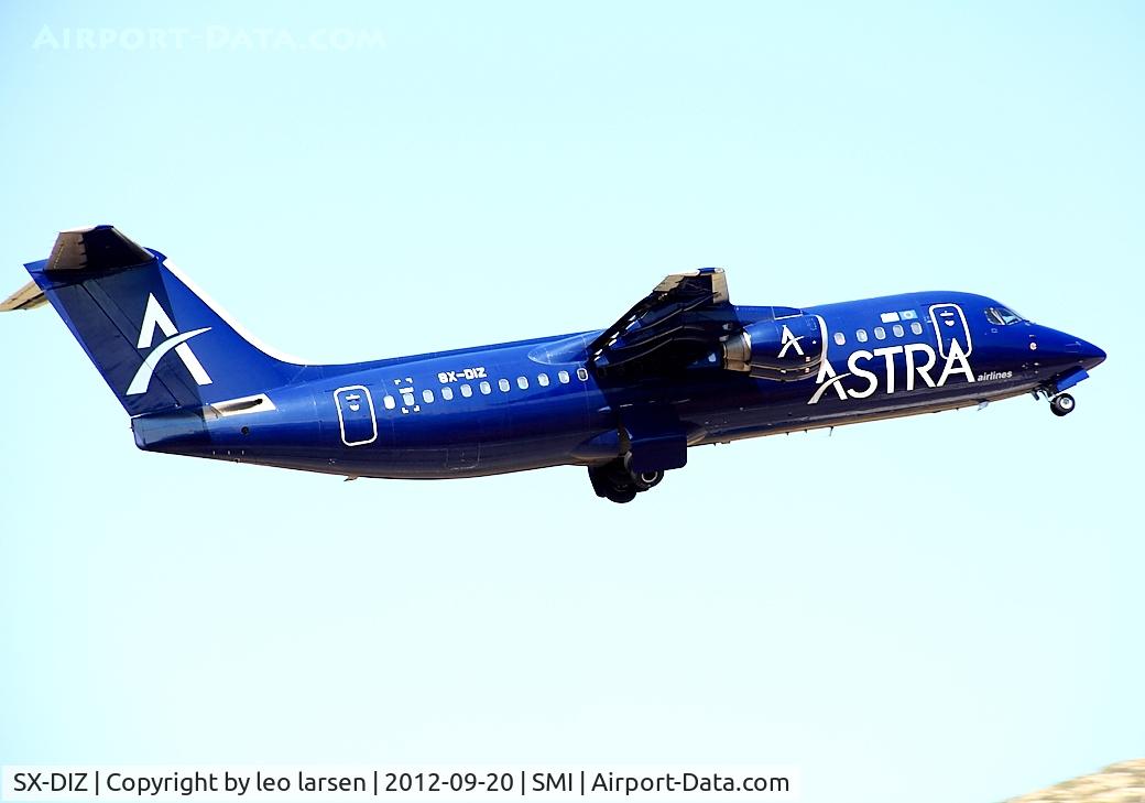 SX-DIZ, 1991 British Aerospace BAe.146-300 C/N E3206, Samos 20.9.2012