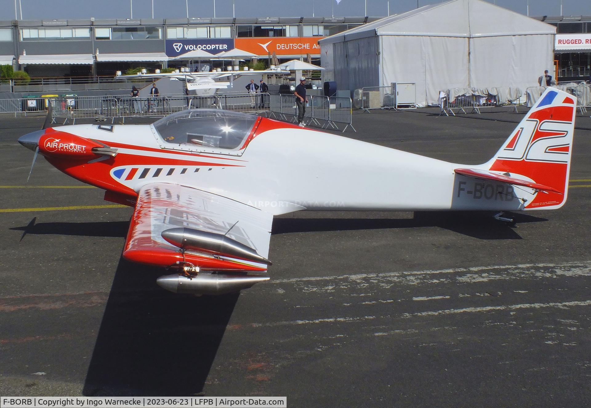 F-BORB, Sportavia-Putzer Fournier RF-4D C/N 4014, Fournier (Sportavia-Pützer) R.F.4D at the Aerosalon 2023, Paris