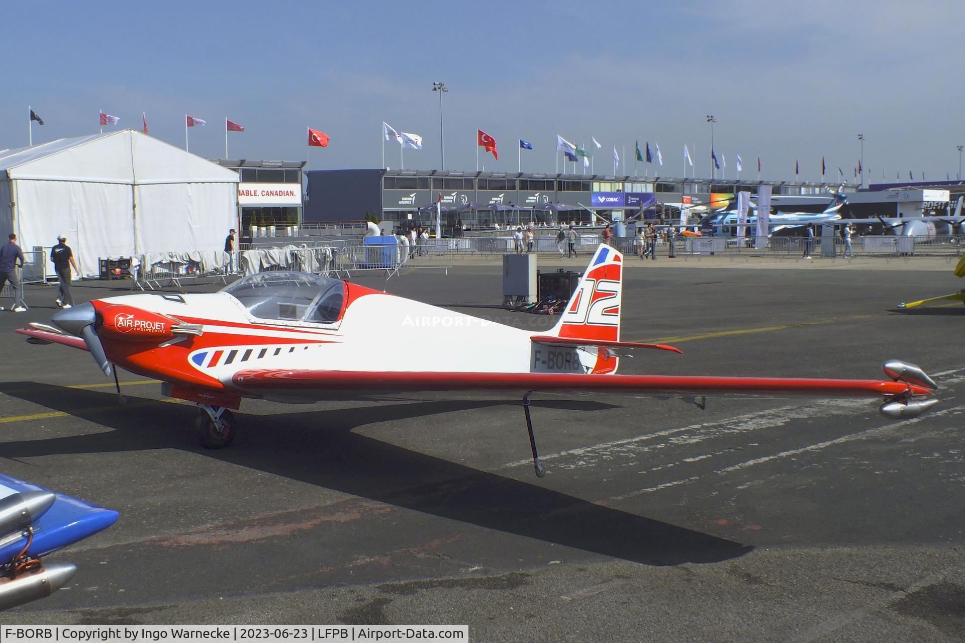 F-BORB, Sportavia-Putzer Fournier RF-4D C/N 4014, Fournier (Sportavia-Pützer) R.F.4D at the Aerosalon 2023, Paris