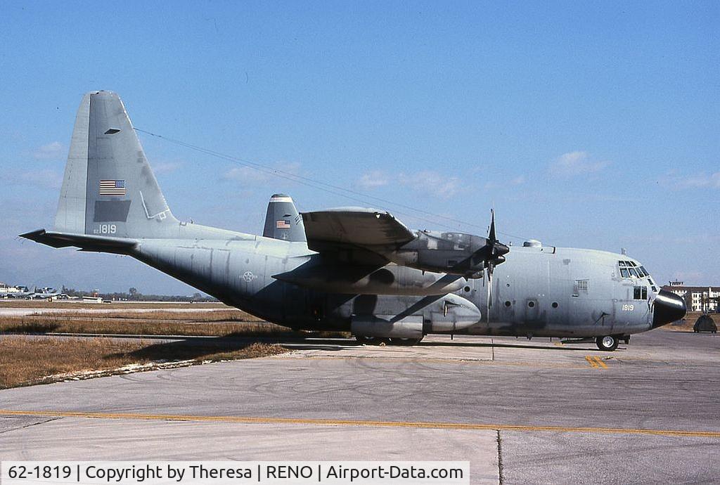 62-1819, 1962 Lockheed C-130E Hercules C/N 382-3782, This 62-1819 which was one of the three 